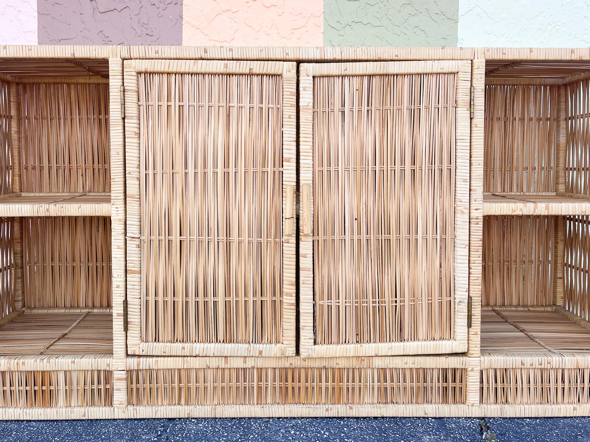 Coastal Rattan Credenza - Image 8