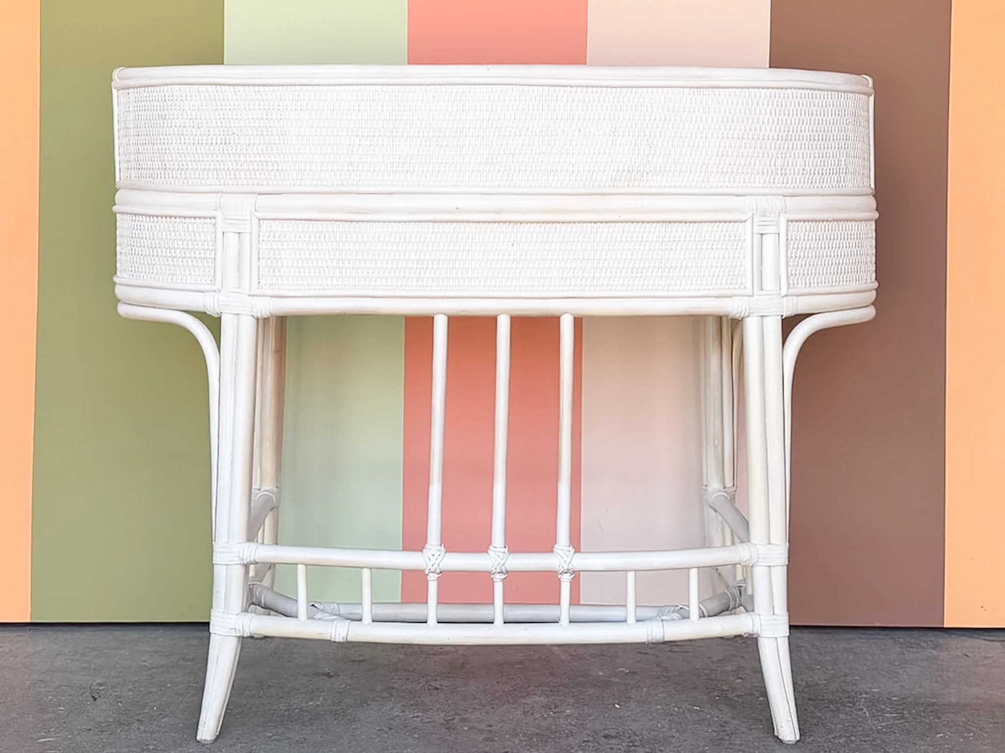 Coastal Rattan Desk and Chair - Image 3