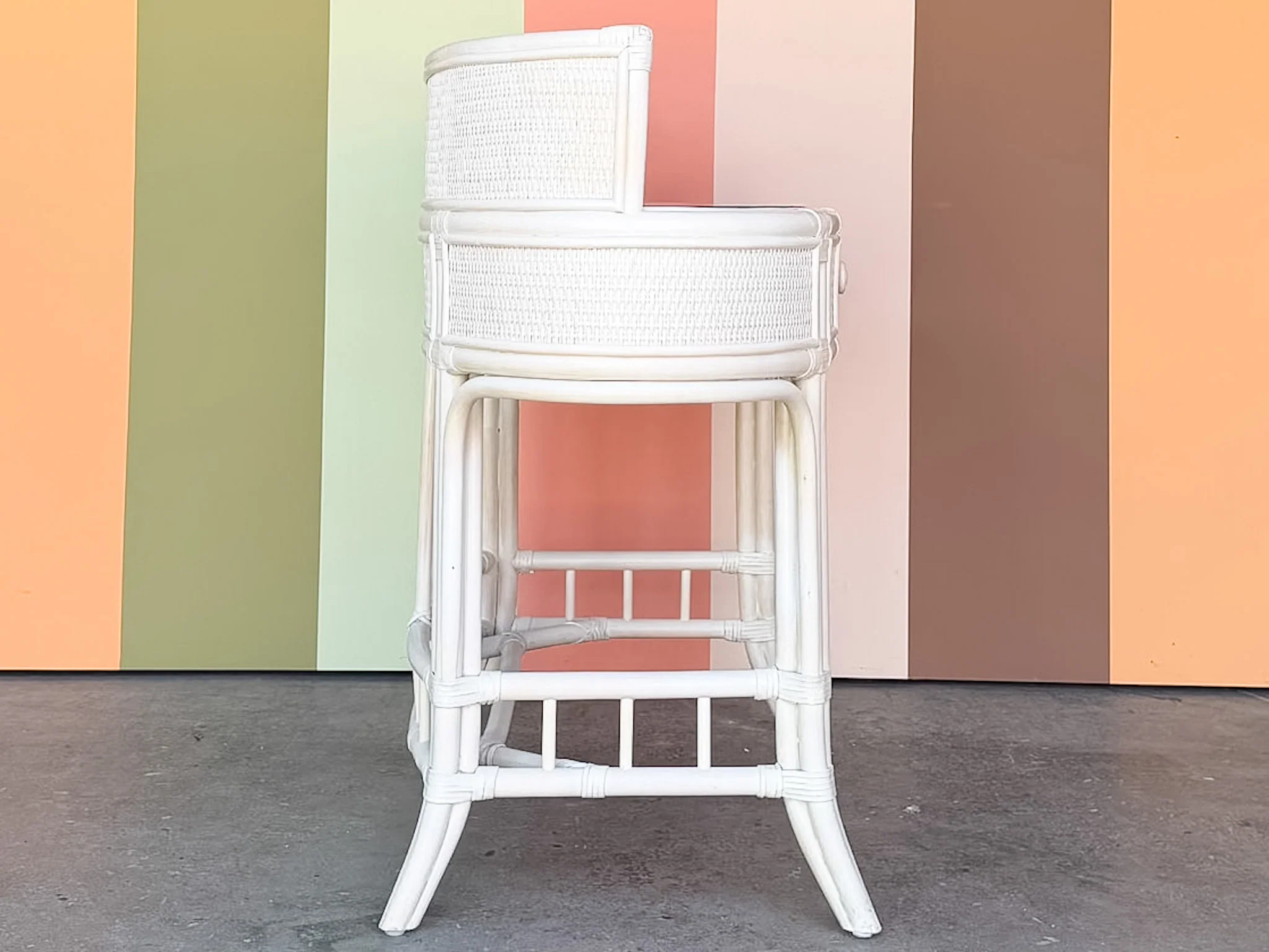 Coastal Rattan Desk and Chair - Image 7
