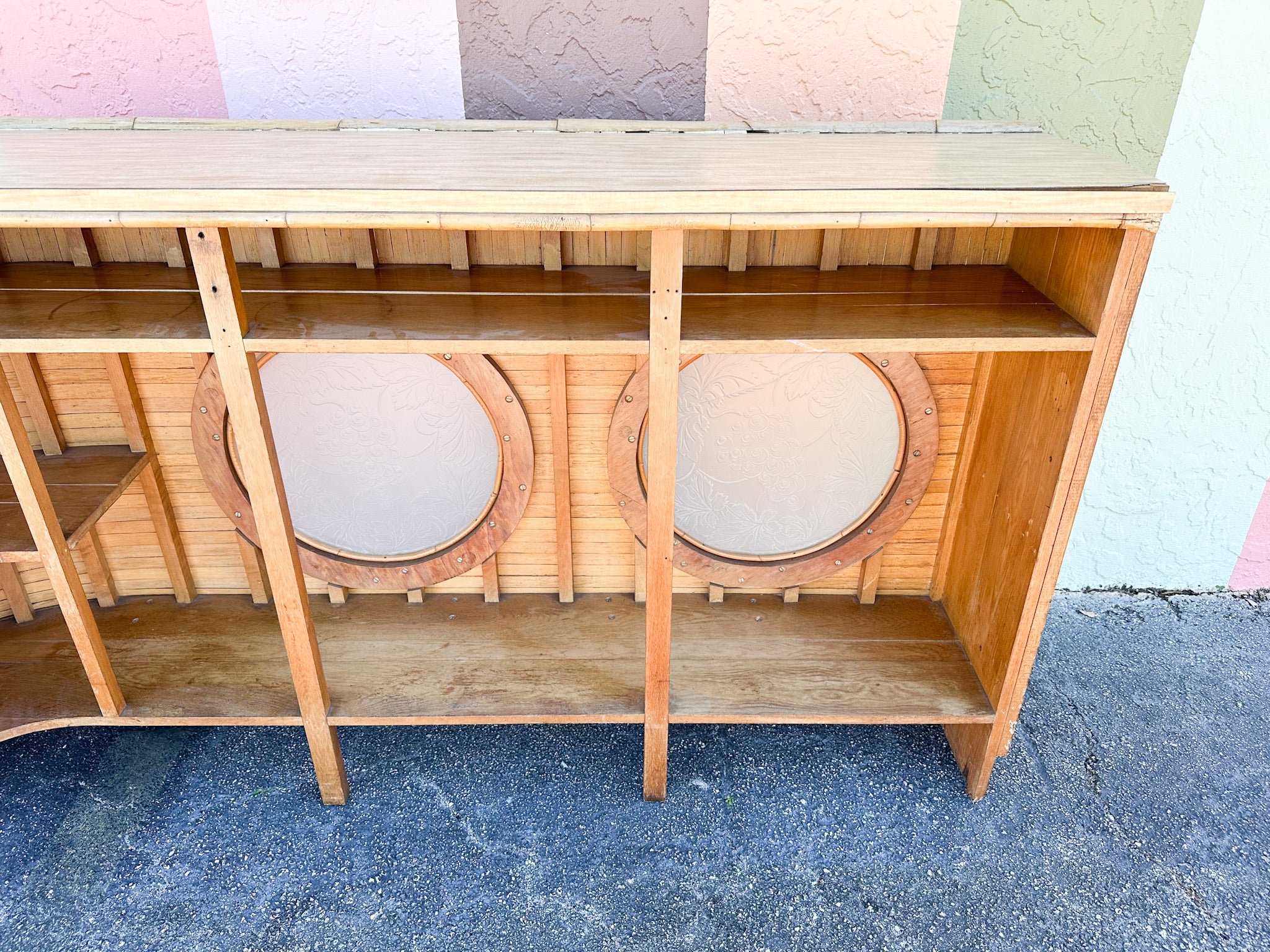 Coastal Rattan Porthole Bar - Image 14