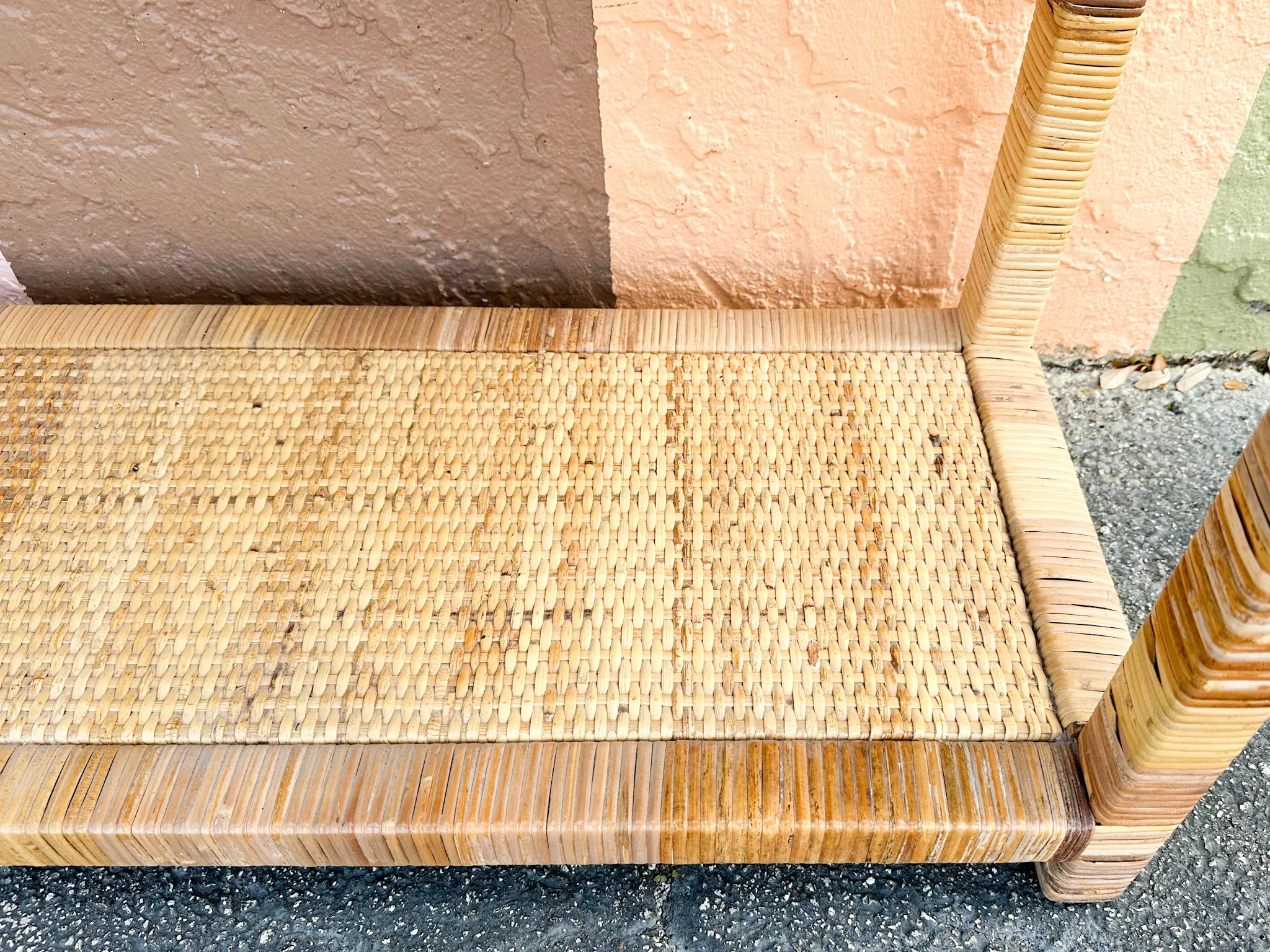 Coastal Rattan Wrapped Console - Image 10