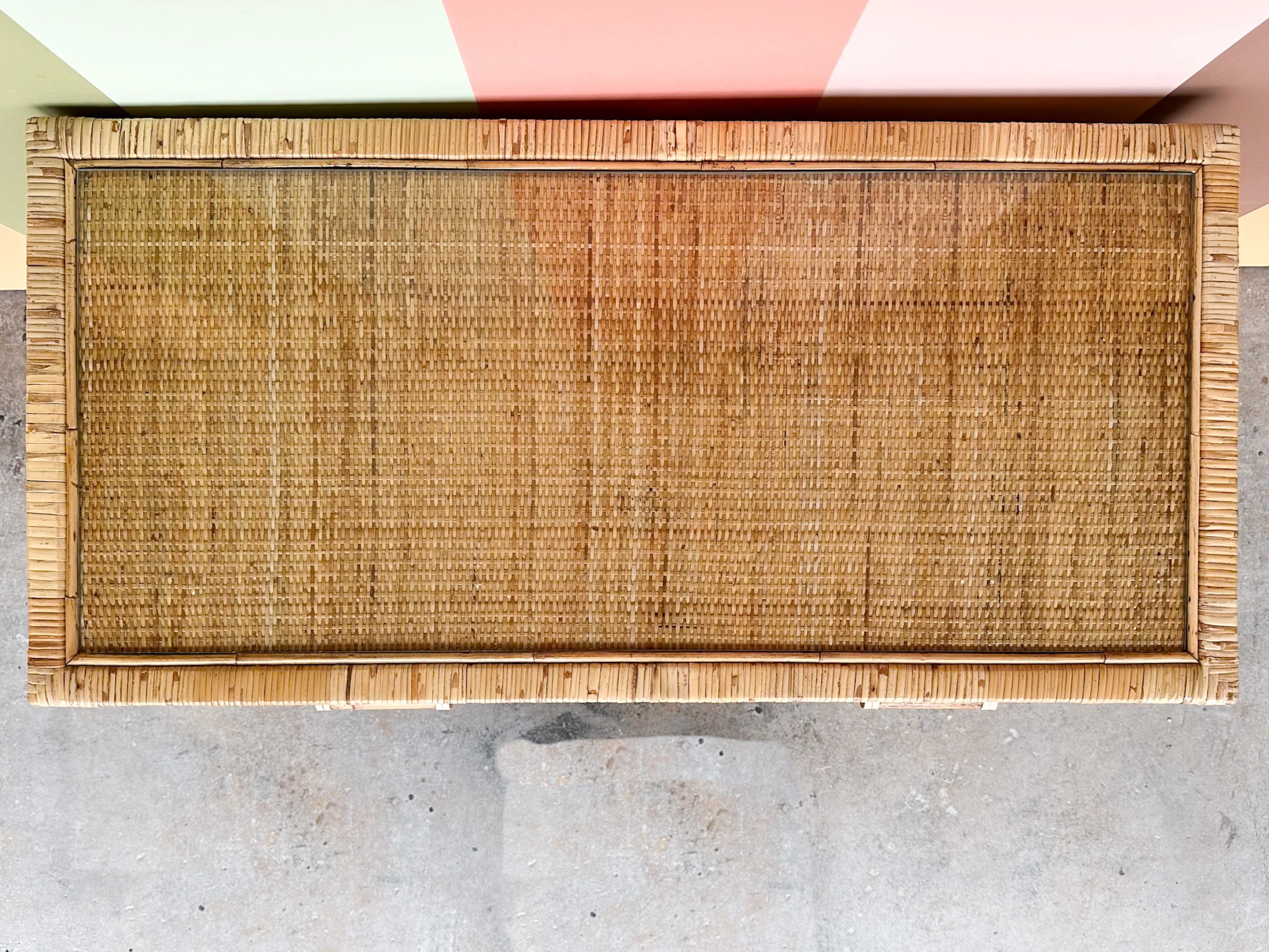 Coastal Rattan Wrapped Desk - Image 11