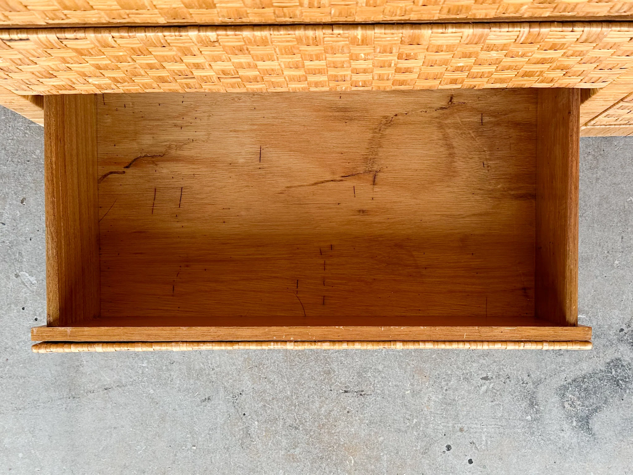 Coastal Rattan Wrapped Dresser - Image 7