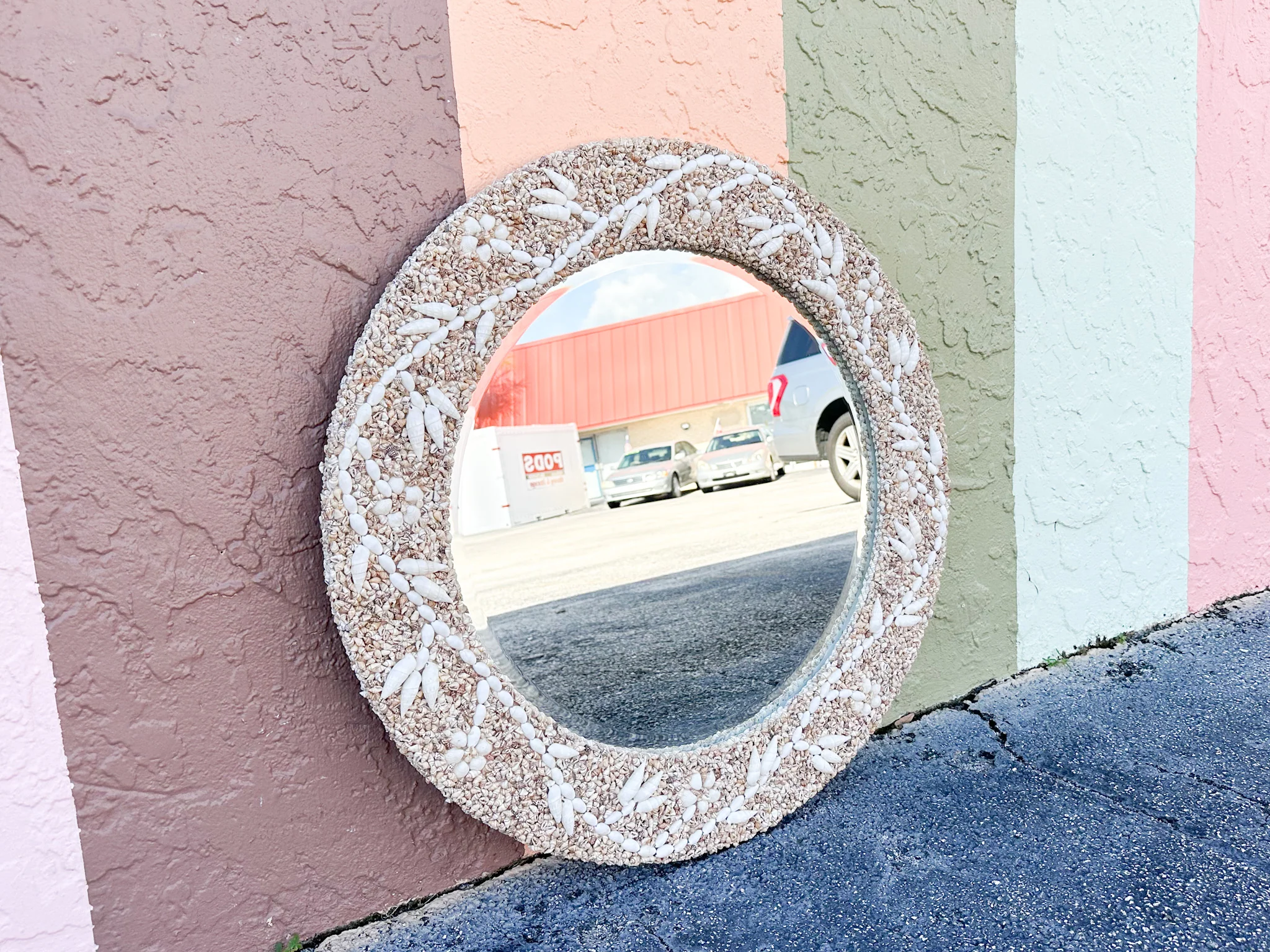 Coastal Round Shell Mirror - Image 12
