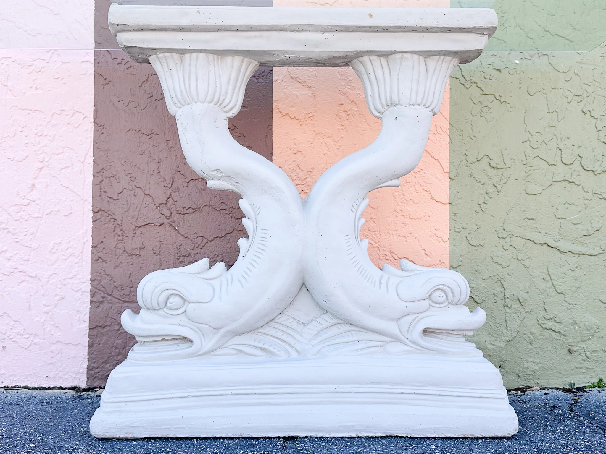 Concrete Koi Fish Console - Image 3