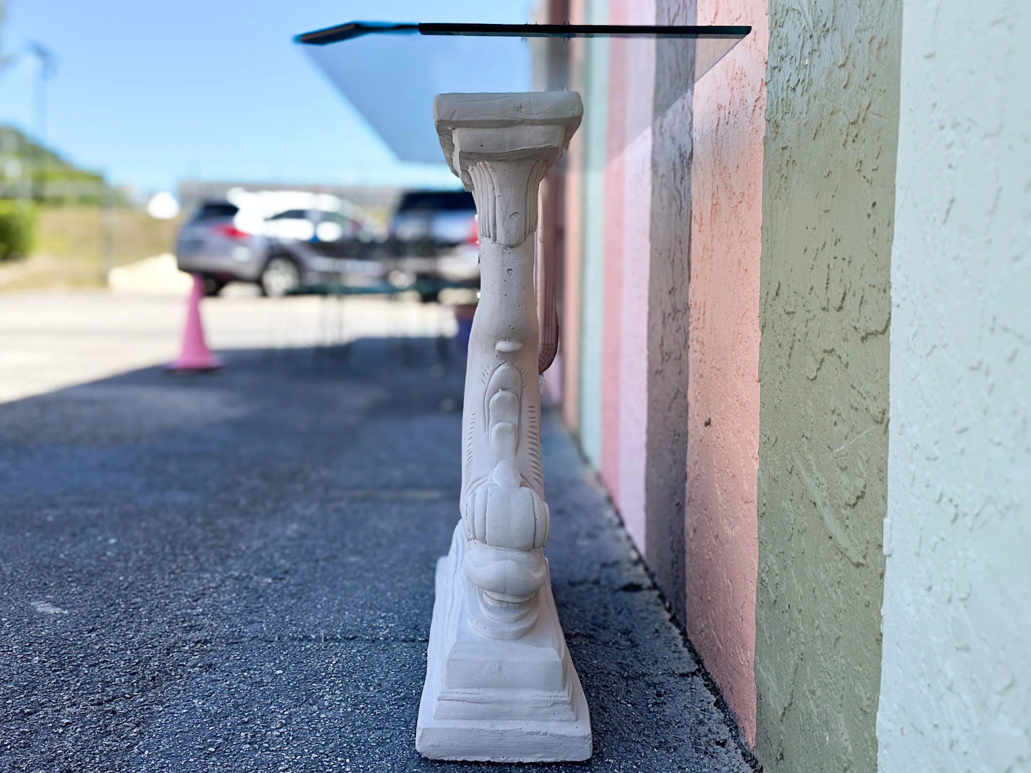 Concrete Koi Fish Console - Image 6
