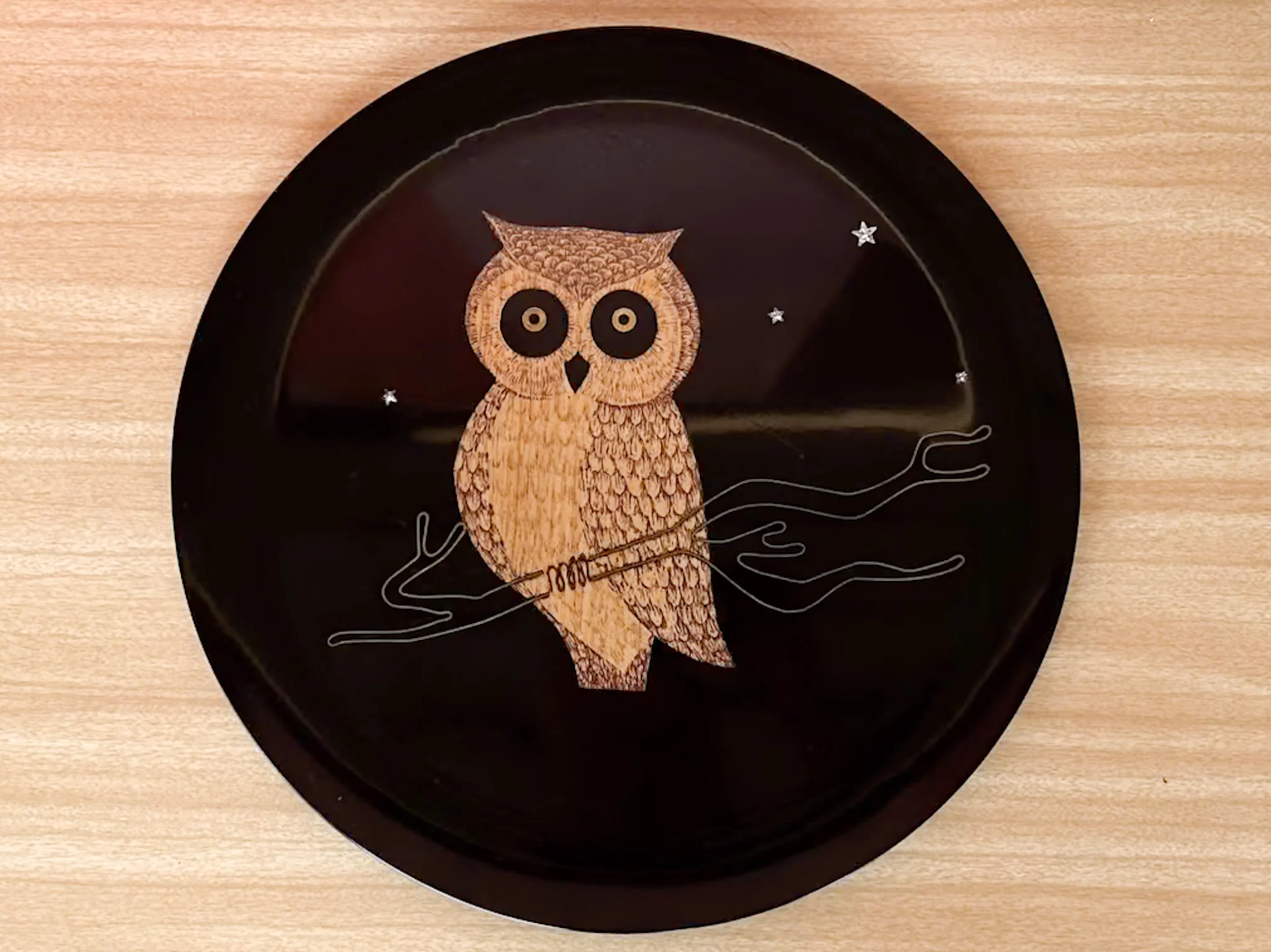 Couroc Owl Tray - Image 3