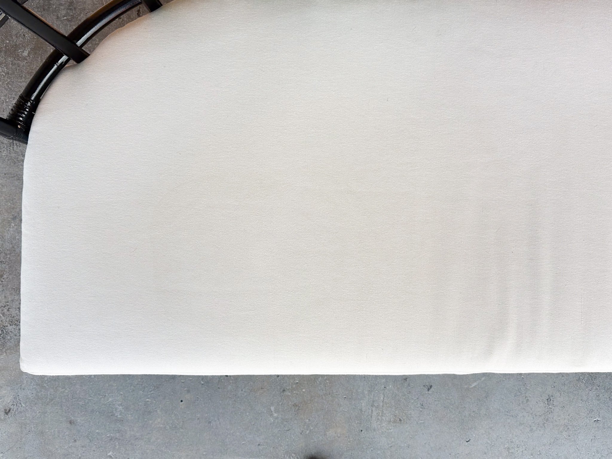 Curved Rattan Loveseat - Image 6