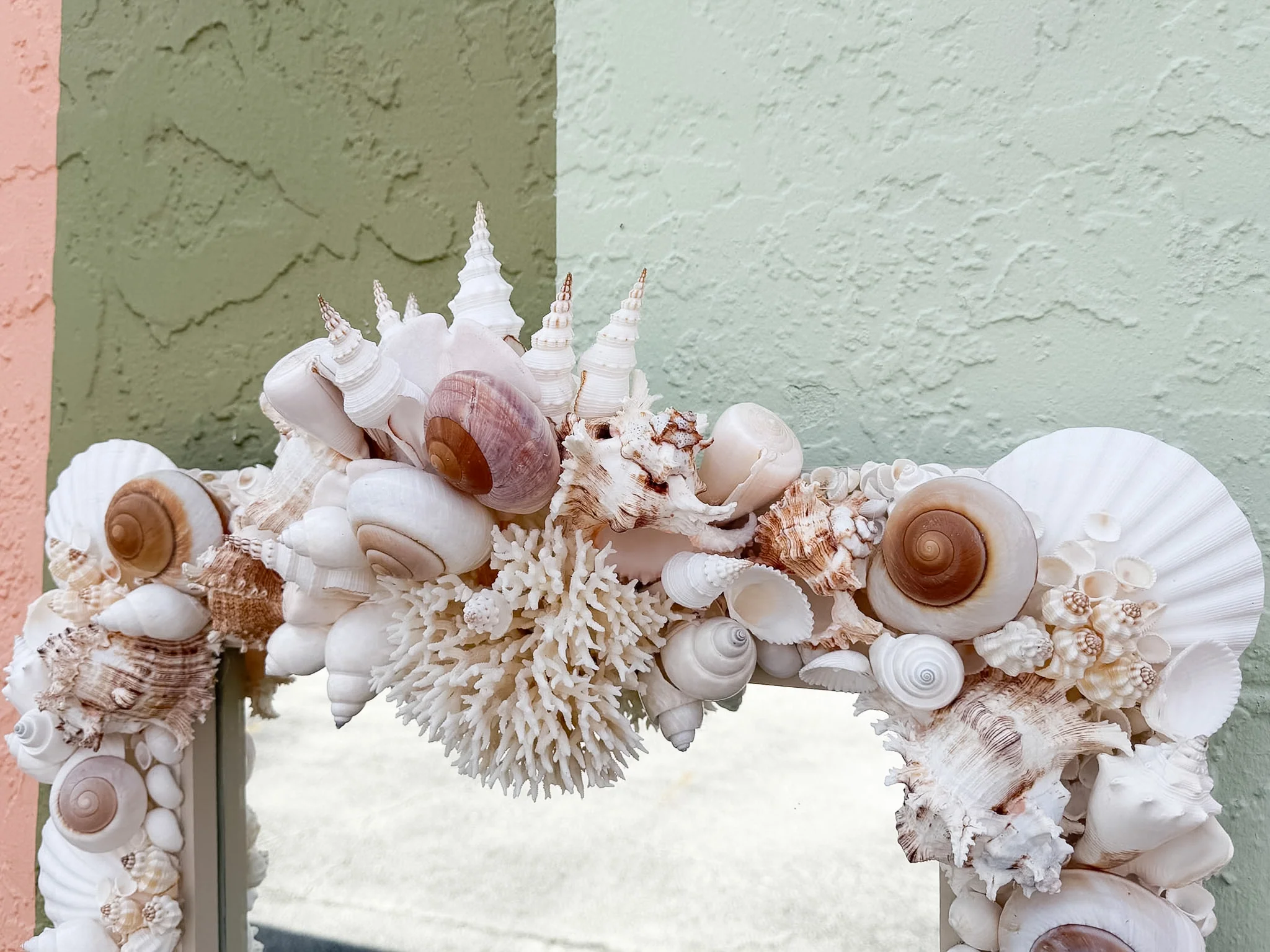 Custom Shell Chic Mirror - Image 4