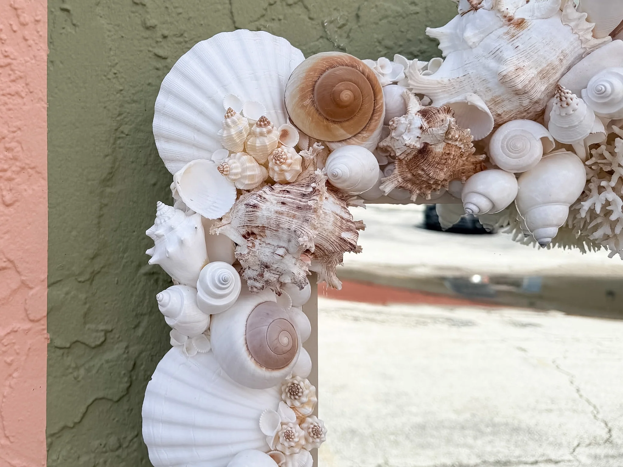 Custom Shell Chic Mirror - Image 5