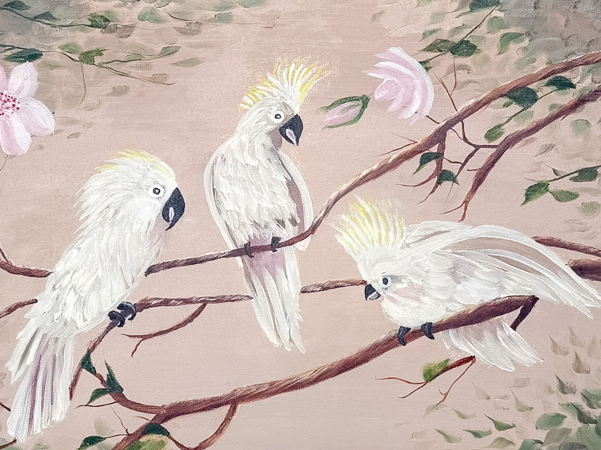 Cute Cockatoo Original Art - Image 4