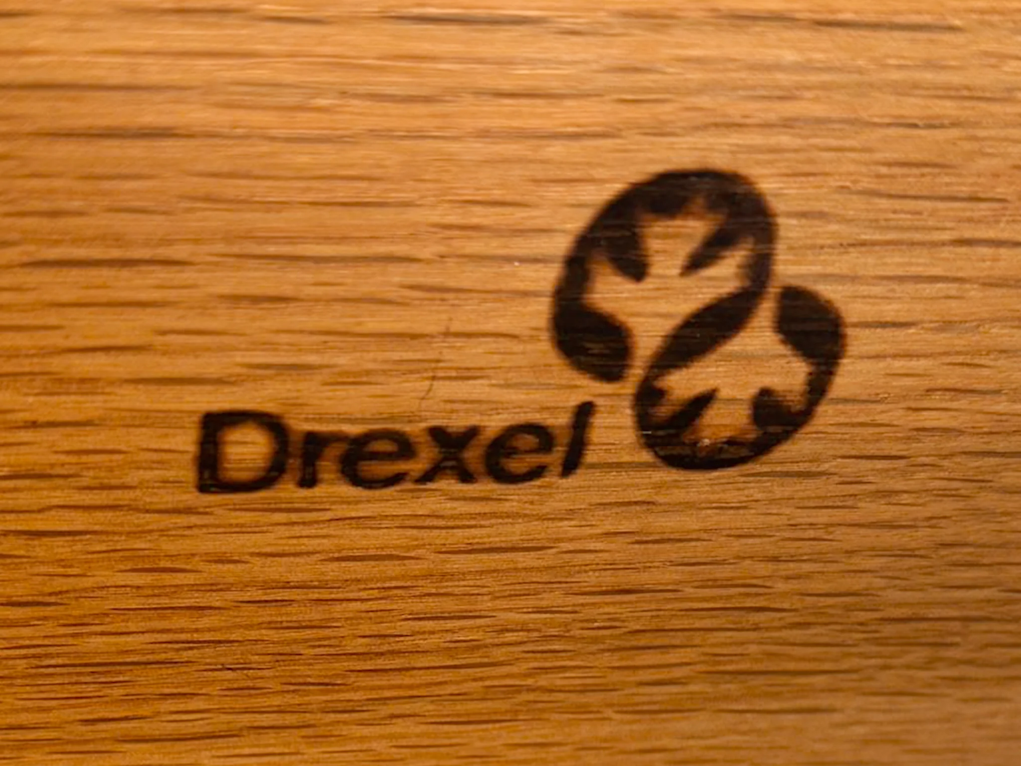 Drexel Campaign Style Rattan Dresser - Image 16