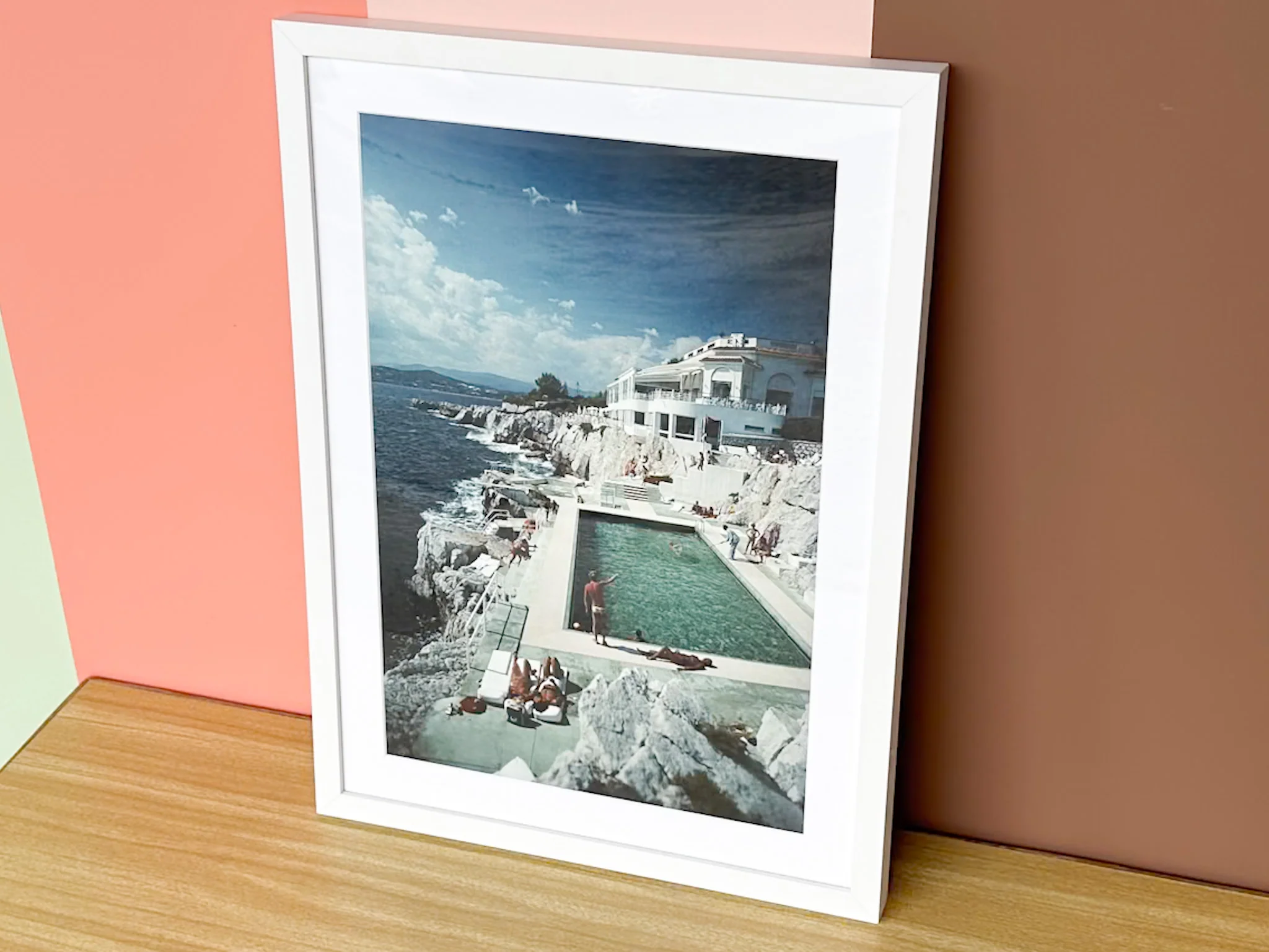 Eden Roc Pool Slim Aarons Framed Print - Image 3
