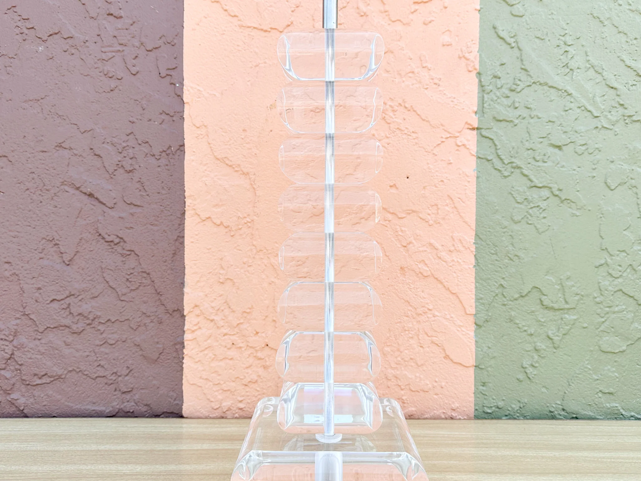 Fab Lucite Bubble Lamp - Image 5