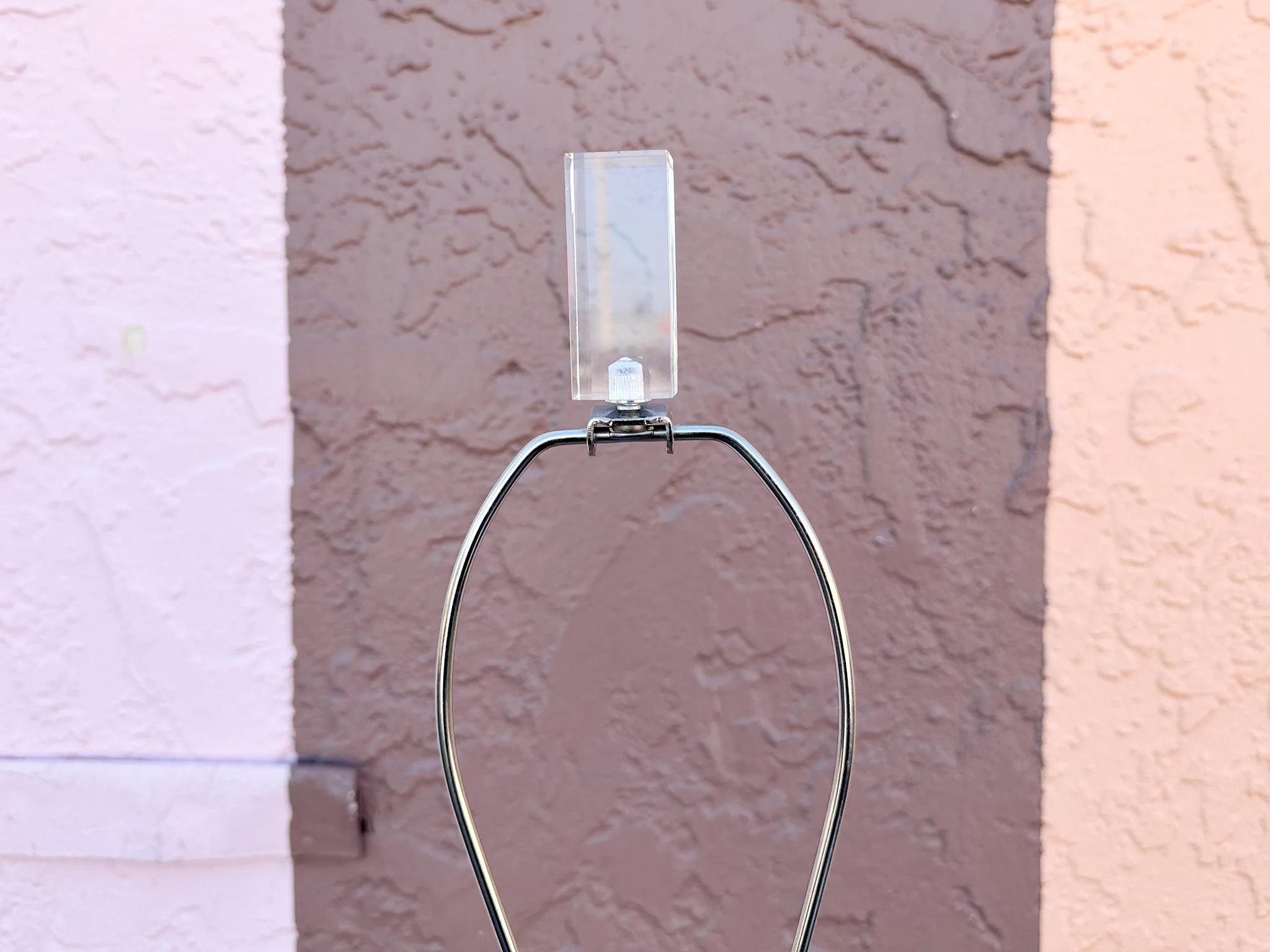 Fab Lucite Floor Lamp and Magazine Rack - Image 9