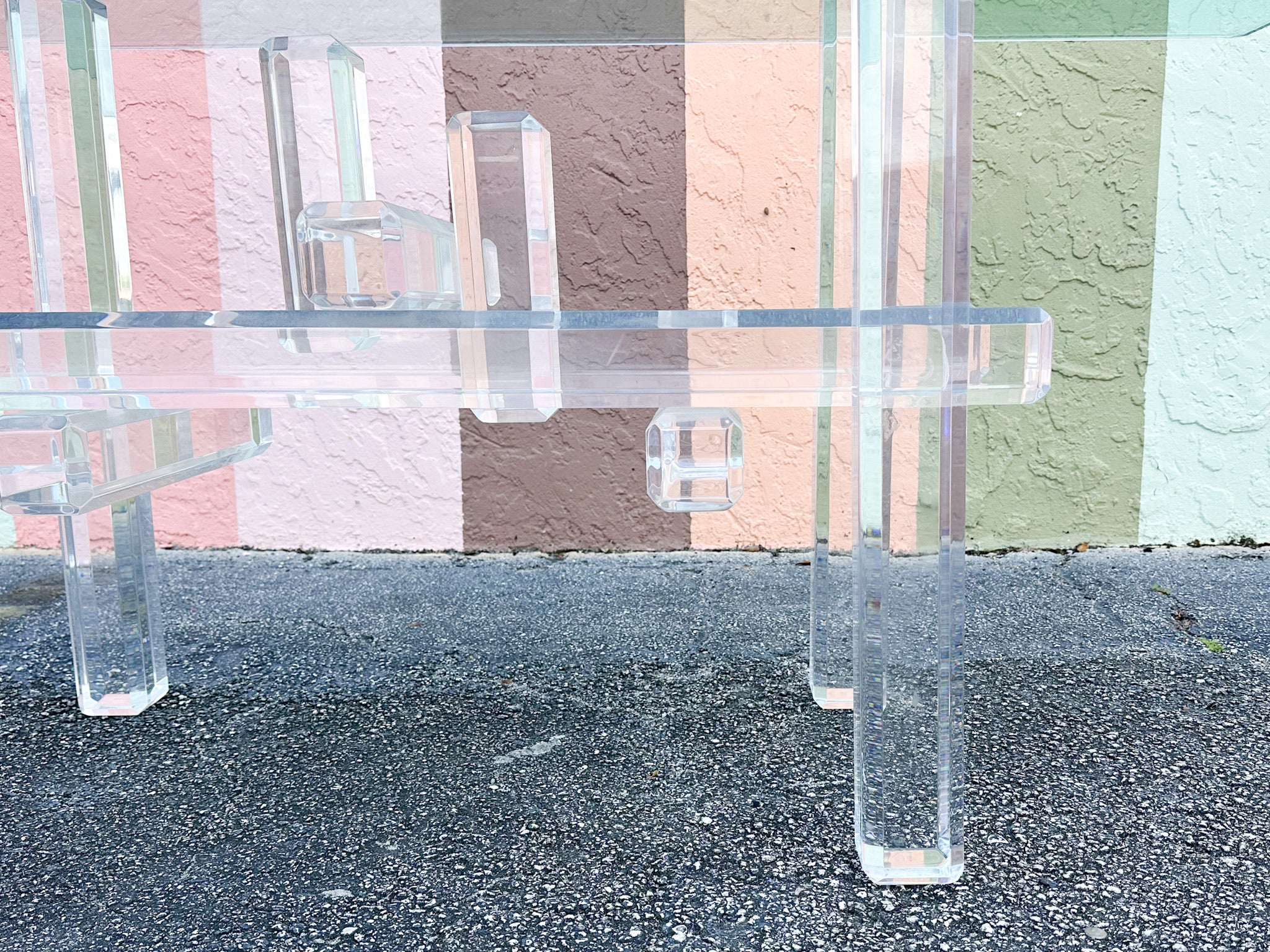 Fab MCM Lucite Dining Table - Image 12