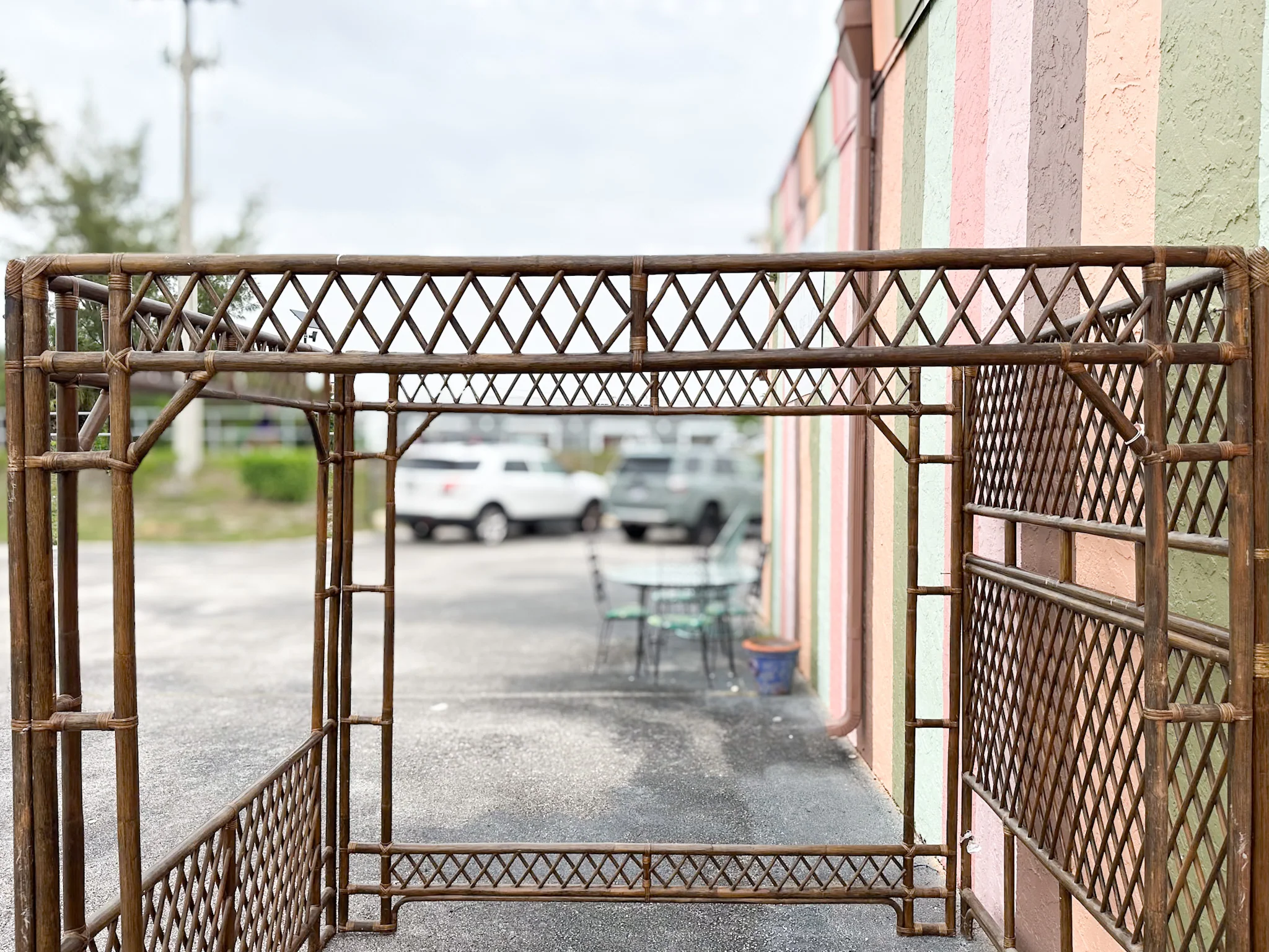 Fab Rattan Queen Canopy Bed - Image 13
