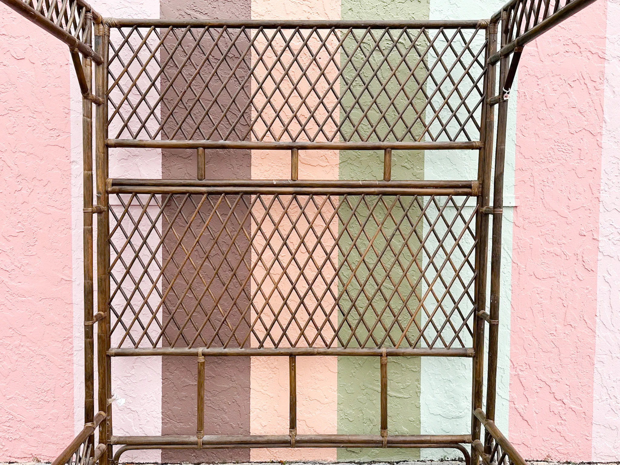 Fab Rattan Queen Canopy Bed - Image 5