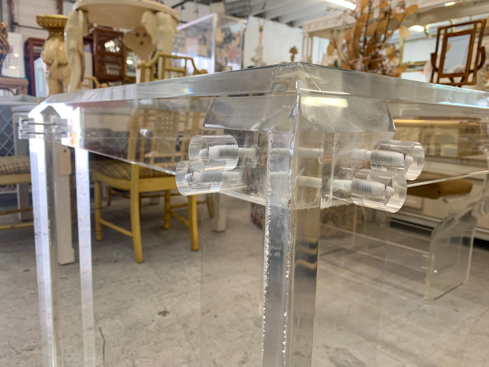 Fabulous Lucite Game Table - Image 3