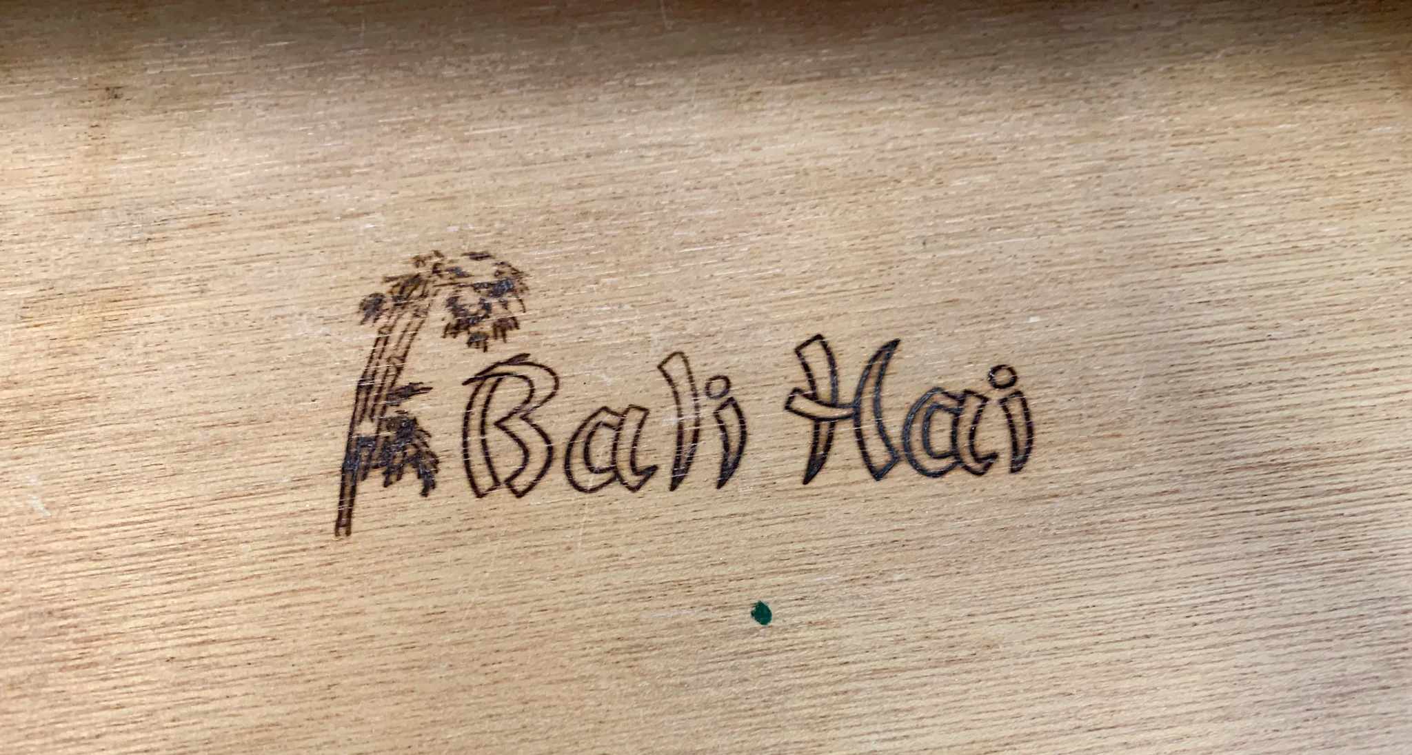 Faux Bamboo Desk - Image 4