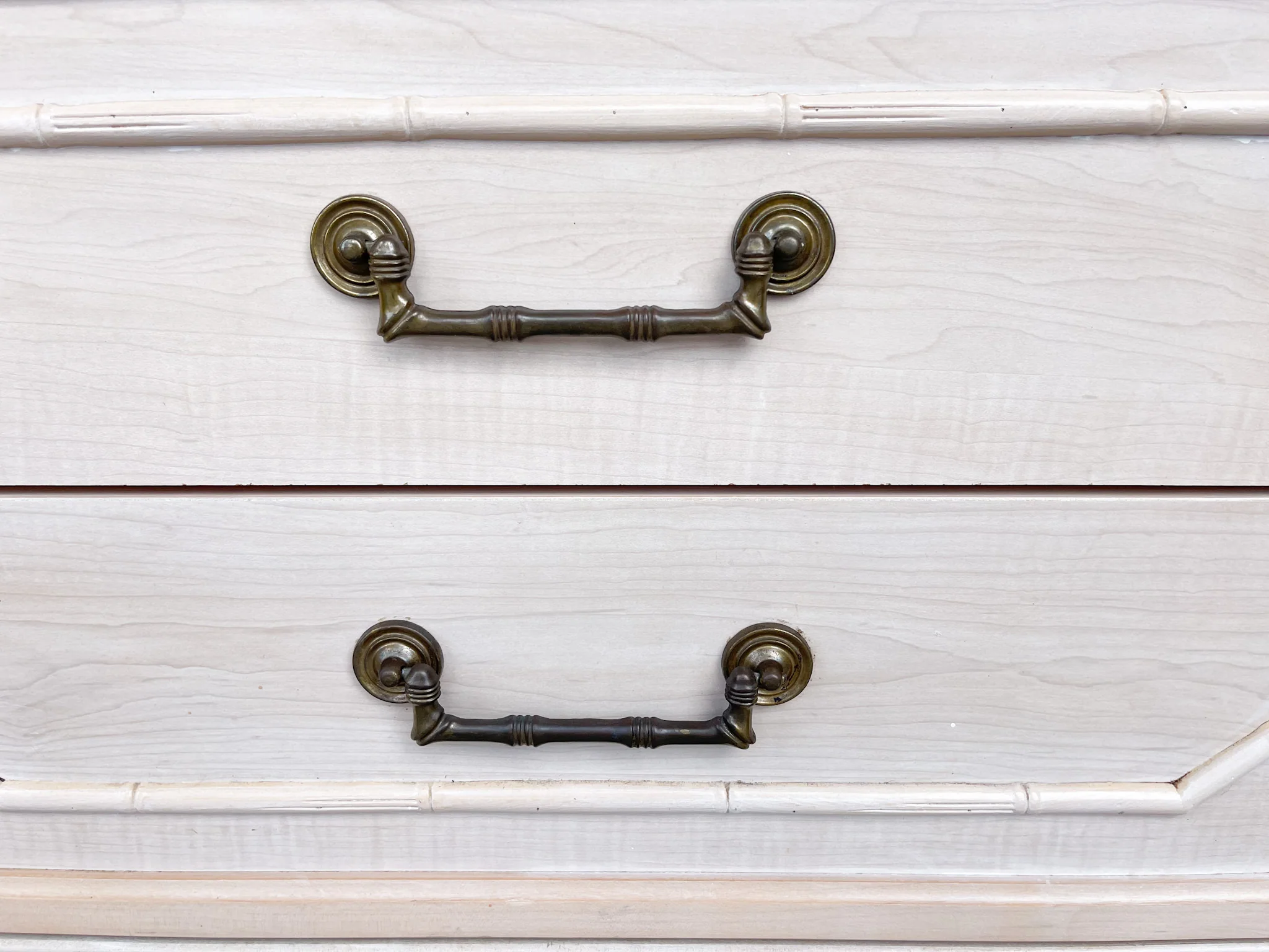 Faux Bamboo Dresser - Image 8