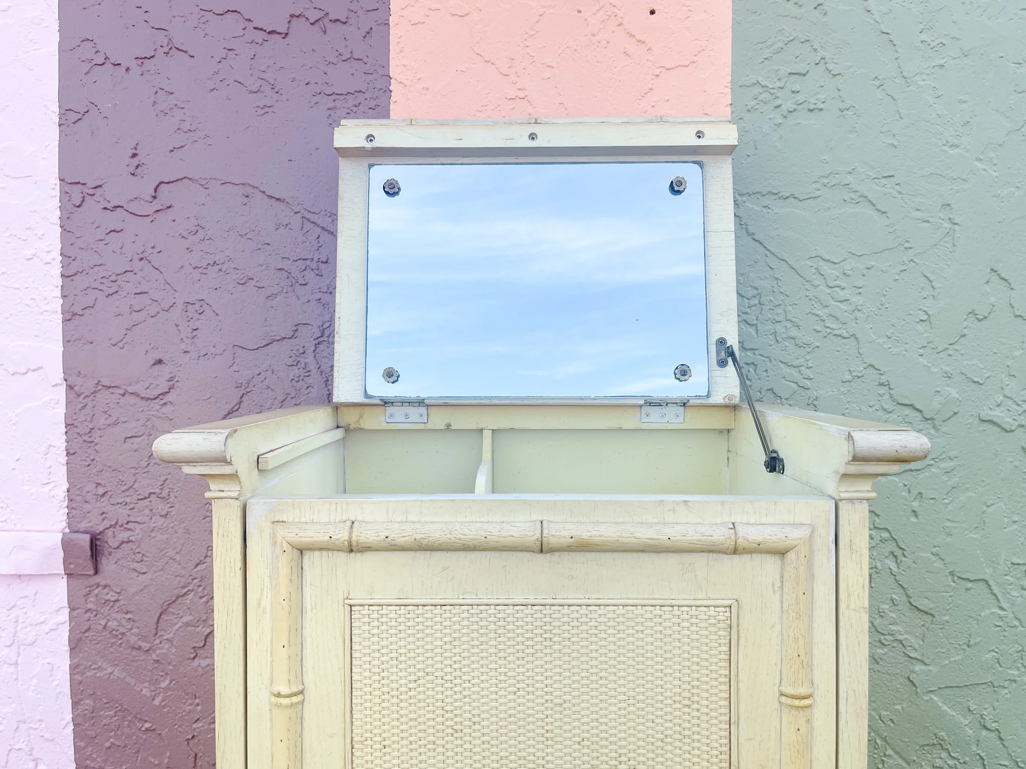Faux Bamboo Lingerie Chest - Image 5