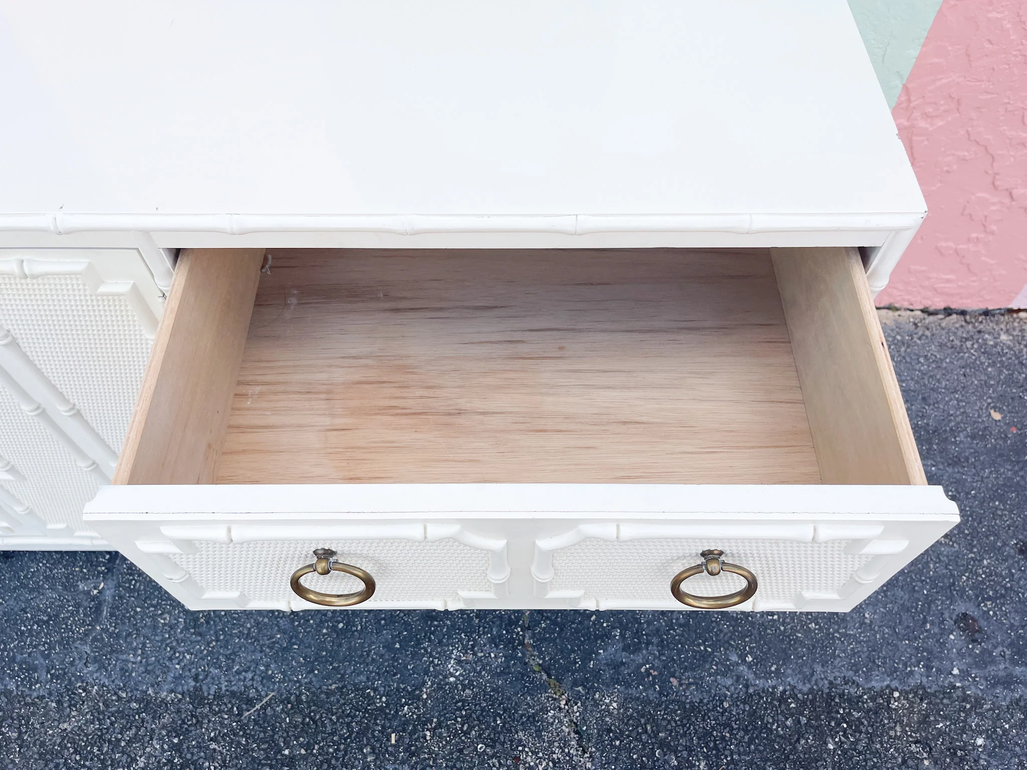 Faux Bamboo Omega Dresser - Image 9