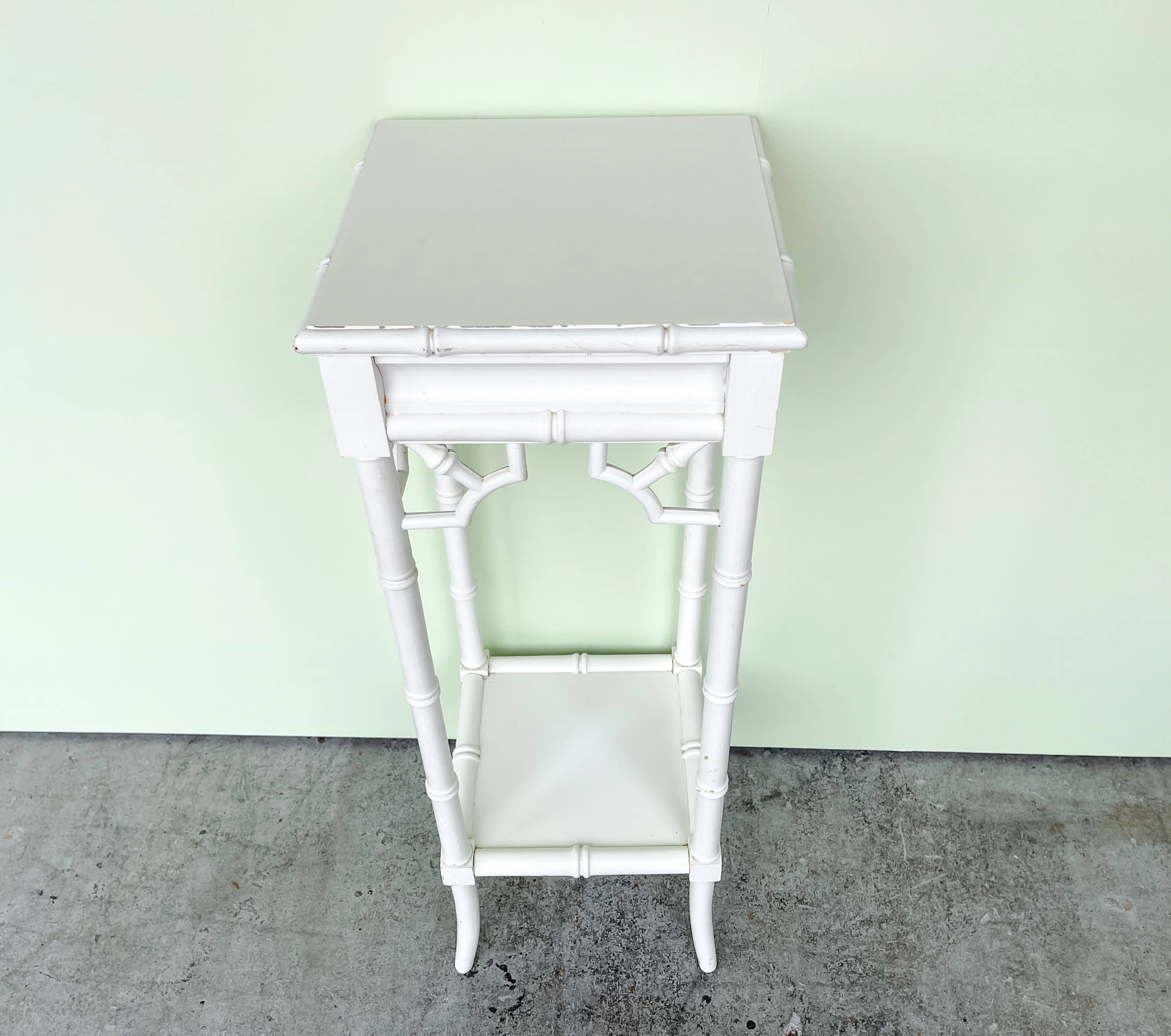 Faux Bamboo Plant Stand - Image 2
