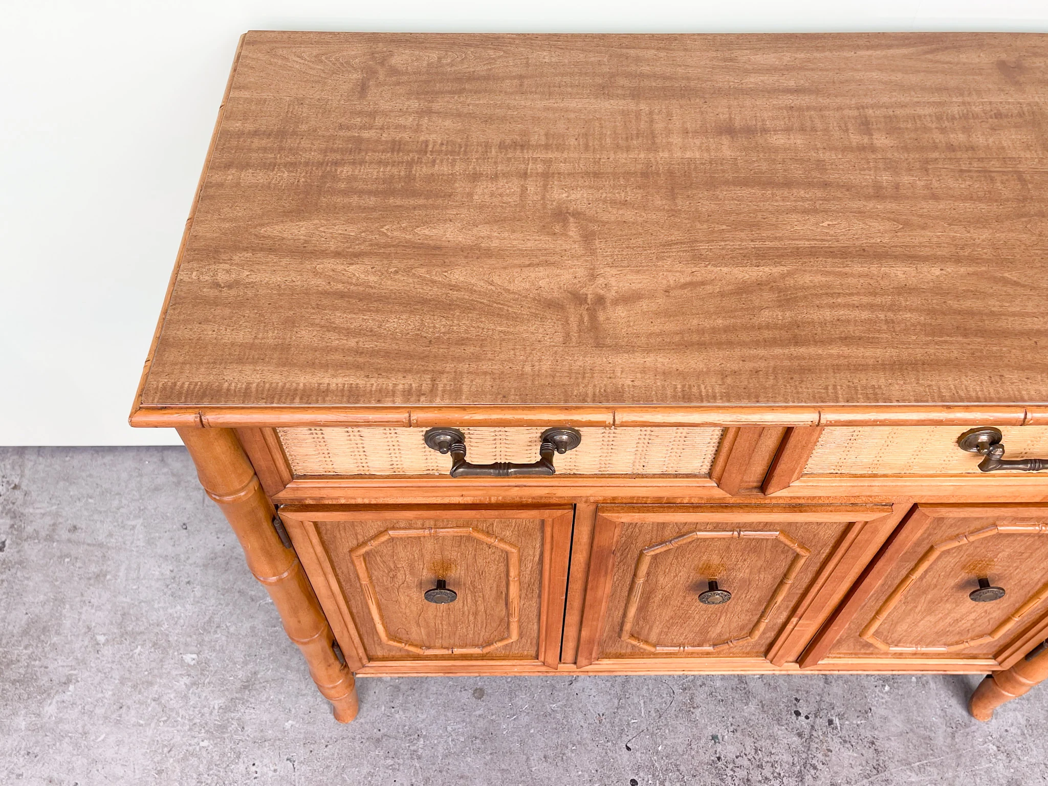 Natural Faux Bamboo Server - Image 3