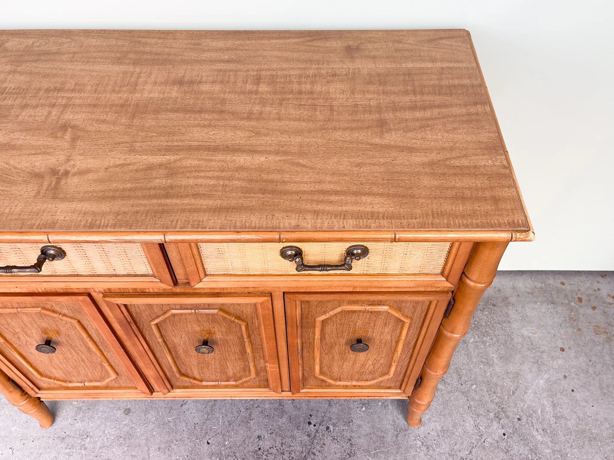 Natural Faux Bamboo Server - Image 4
