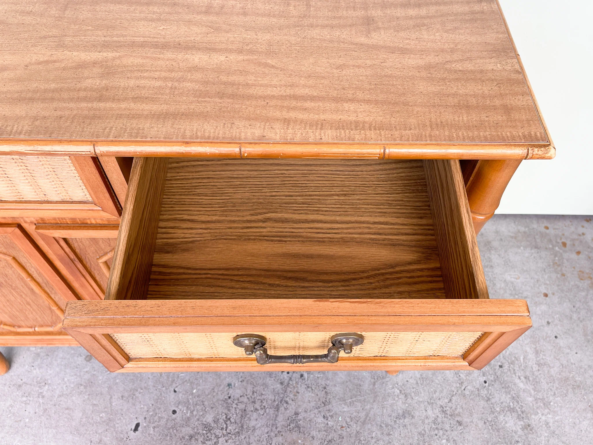 Natural Faux Bamboo Server - Image 6