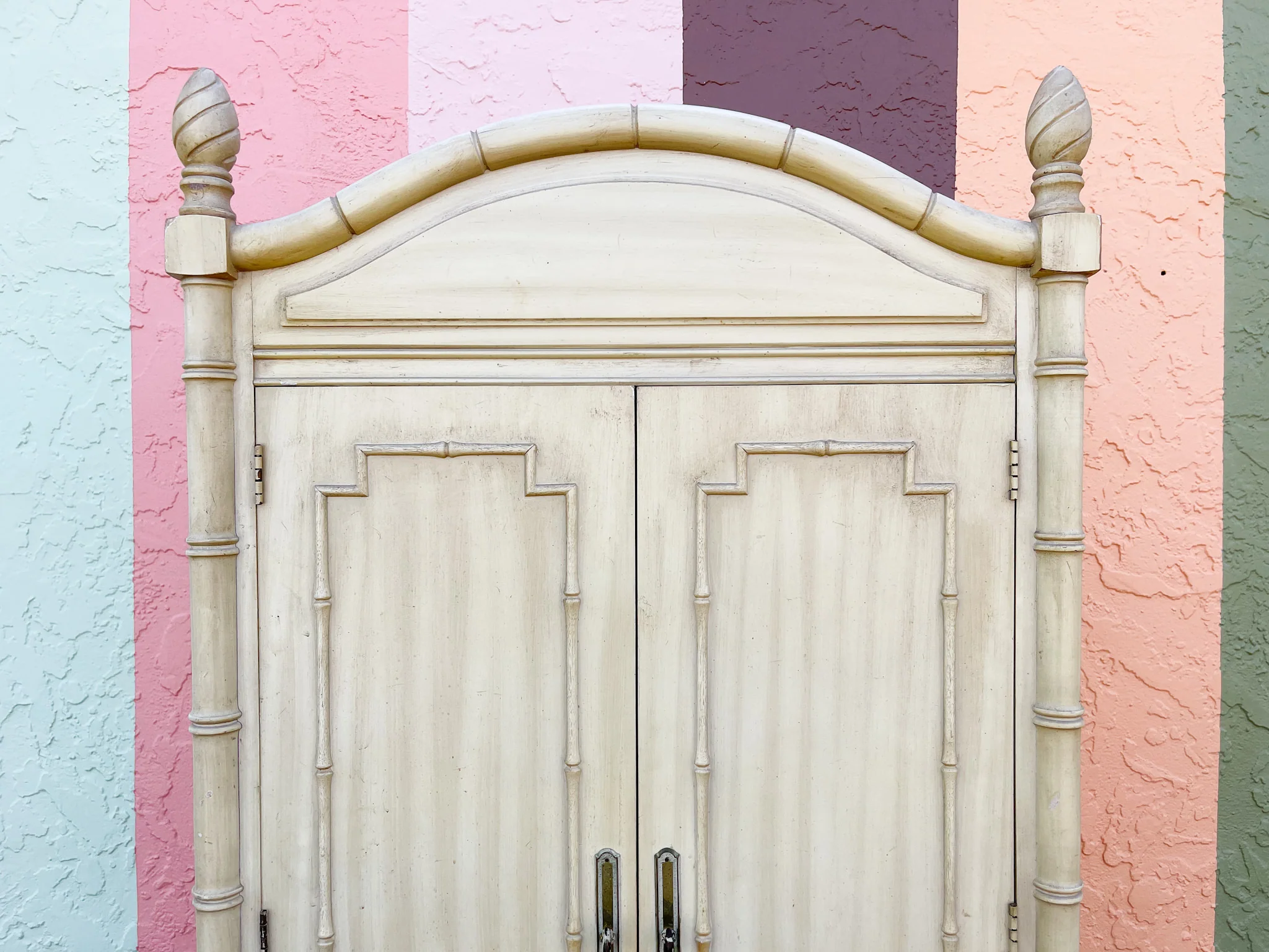 Warehouse Wednesday Sale: Faux Bamboo Thomasville Cabinet - Image 10