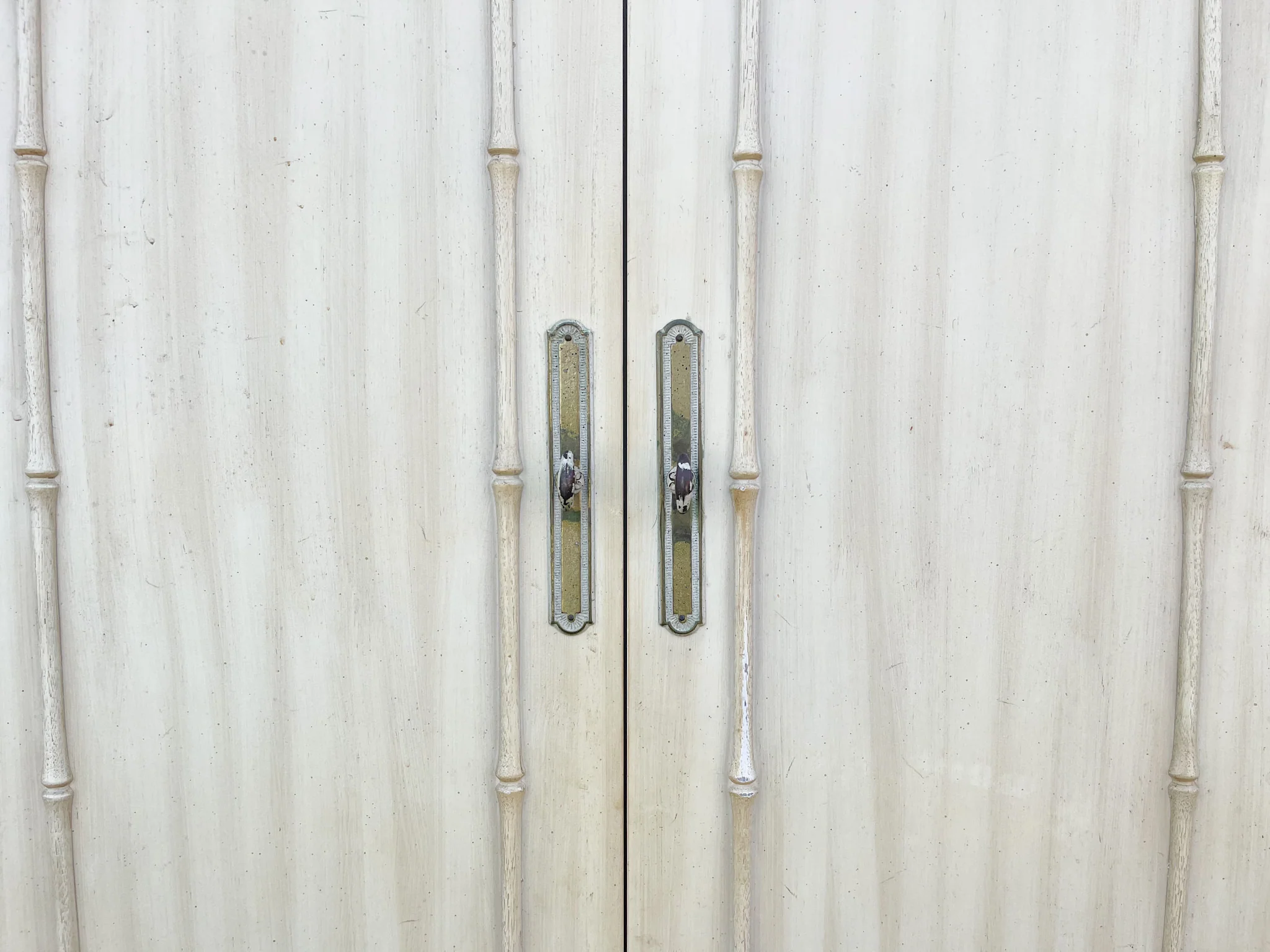 Warehouse Wednesday Sale: Faux Bamboo Thomasville Cabinet - Image 4