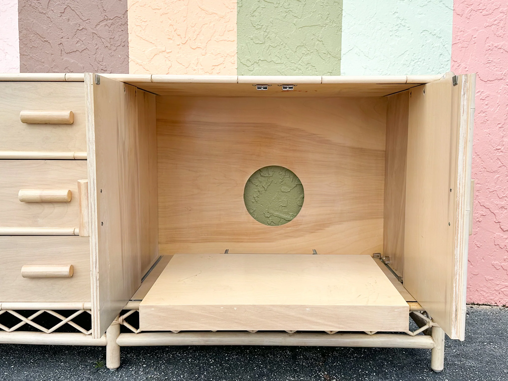 Ficks Reed Rattan Server - Image 5