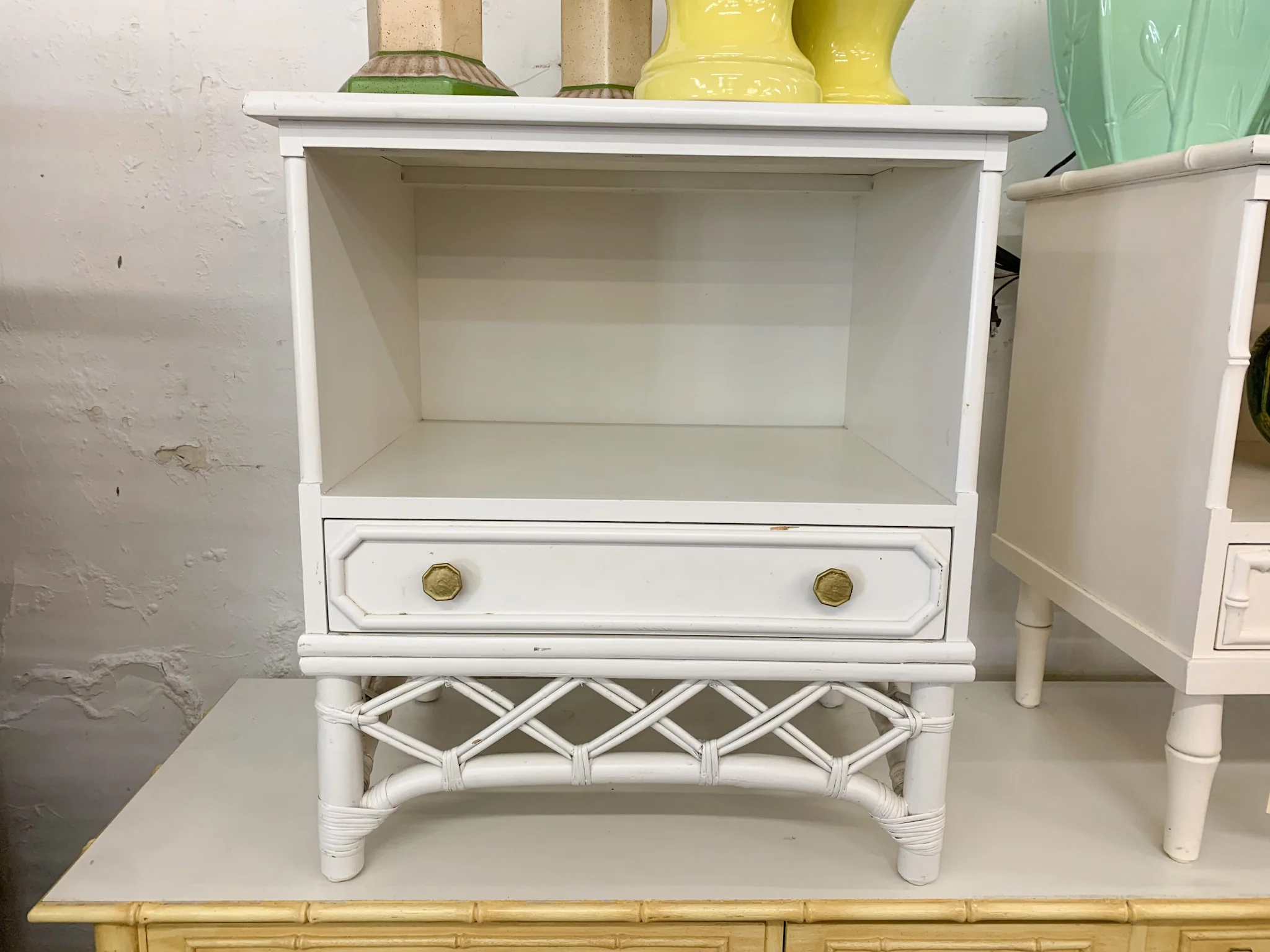 Ficks Reed Rattan Nightstand