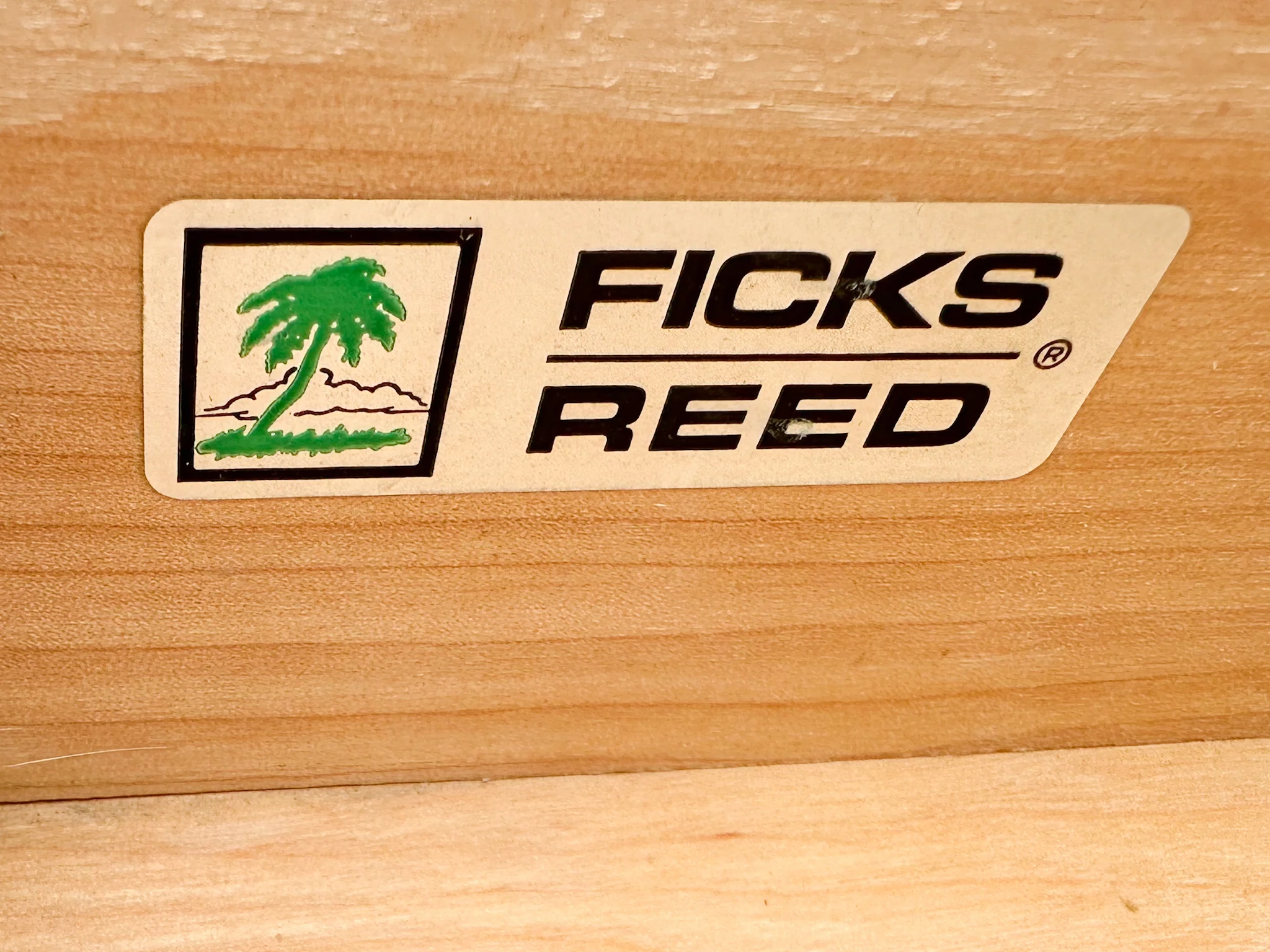 Ficks Reed Painted Rattan Server - Image 3