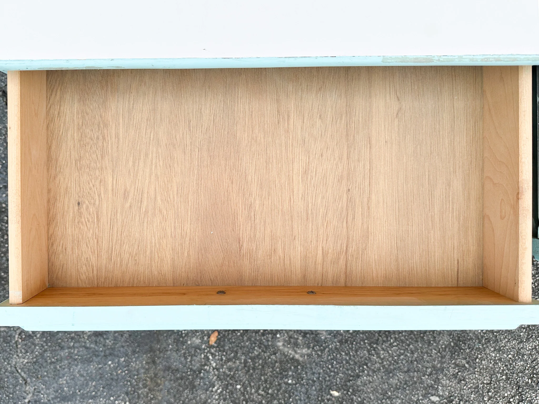 Ficks Reed Painted Rattan Server - Image 4