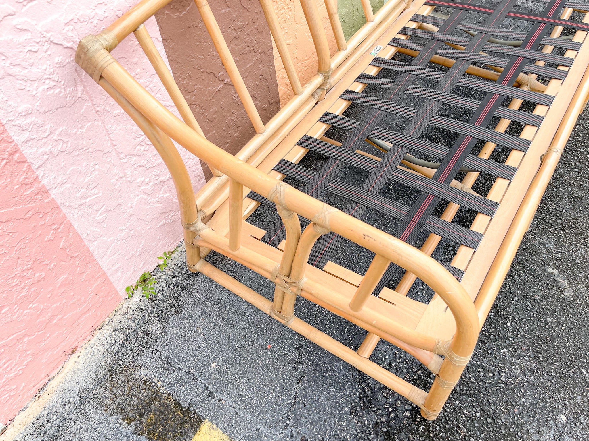 Ficks Reed Rattan Sofa - Image 3