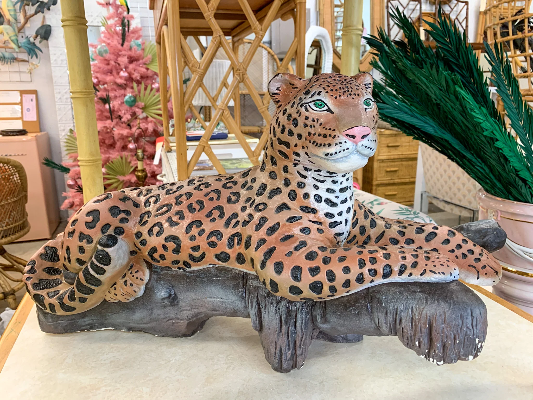 Fierce Lounging Leopard - Image 4