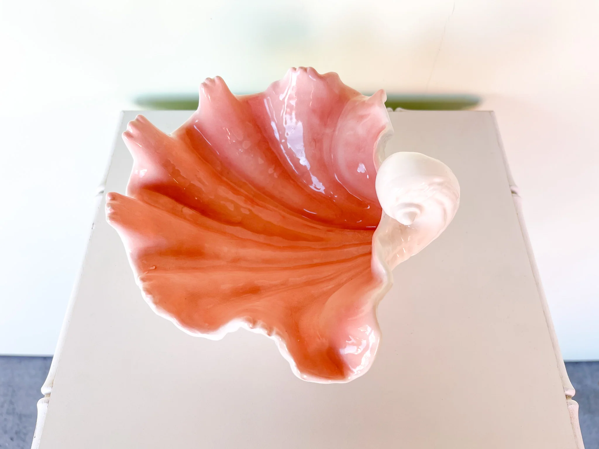 Fitz and Floyd Blush Seashell Dish - Image 2