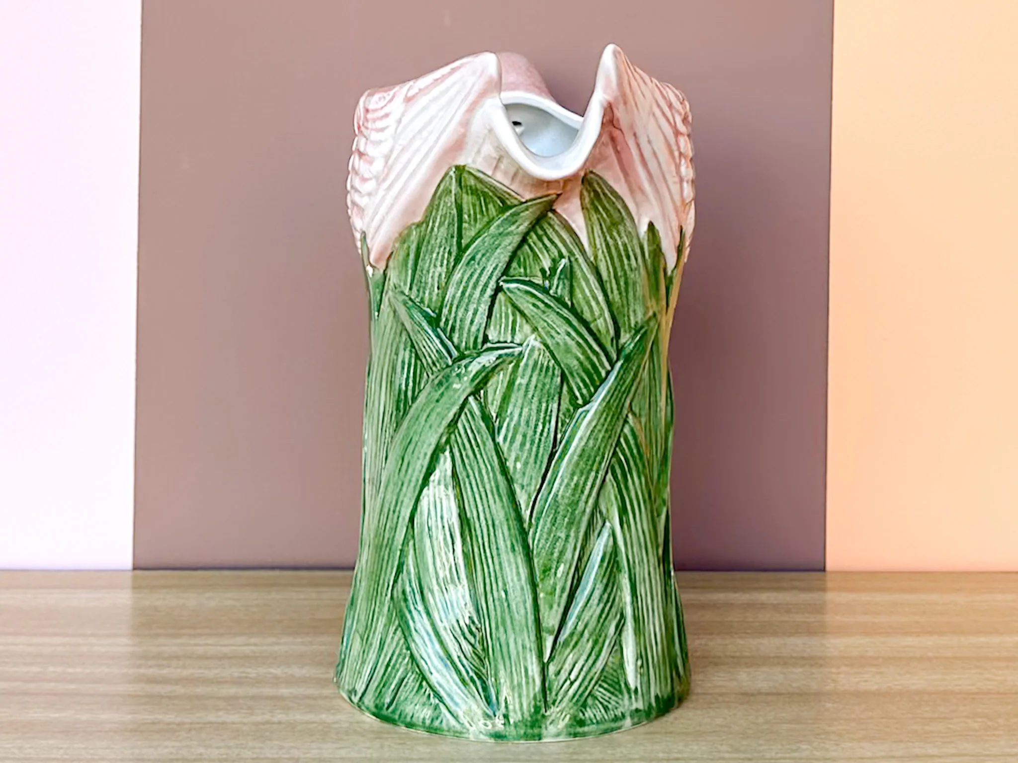 Fitz and Floyd Flamingo Pitcher - Image 4