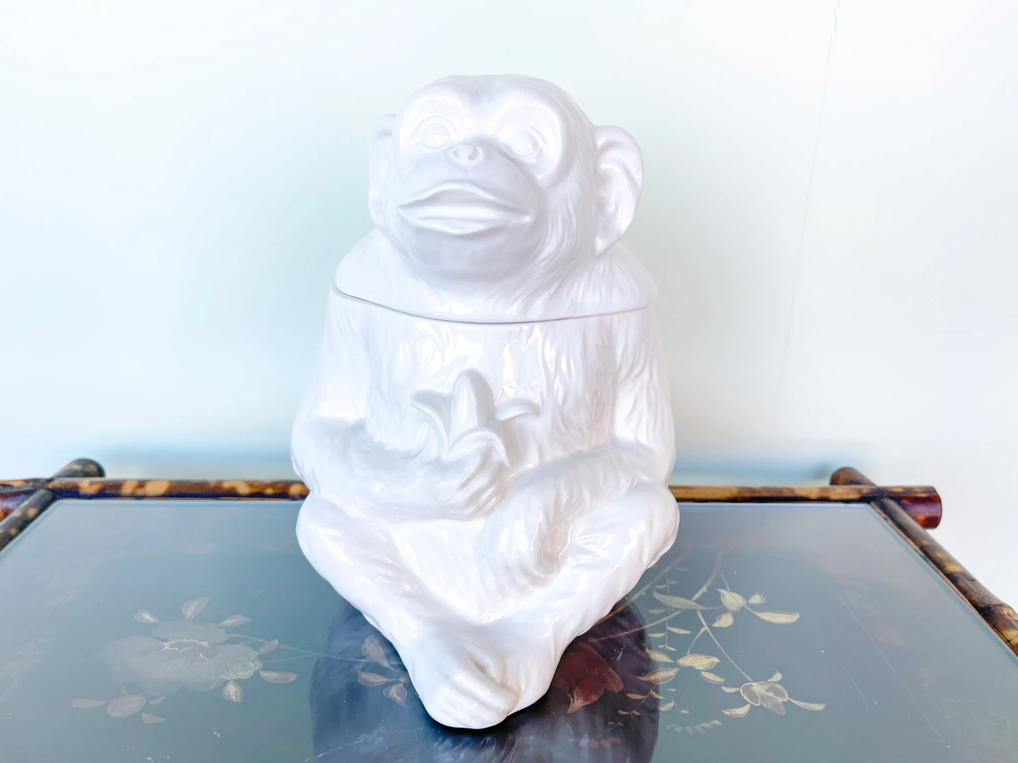 Fitz and Floyd Monkey Jar