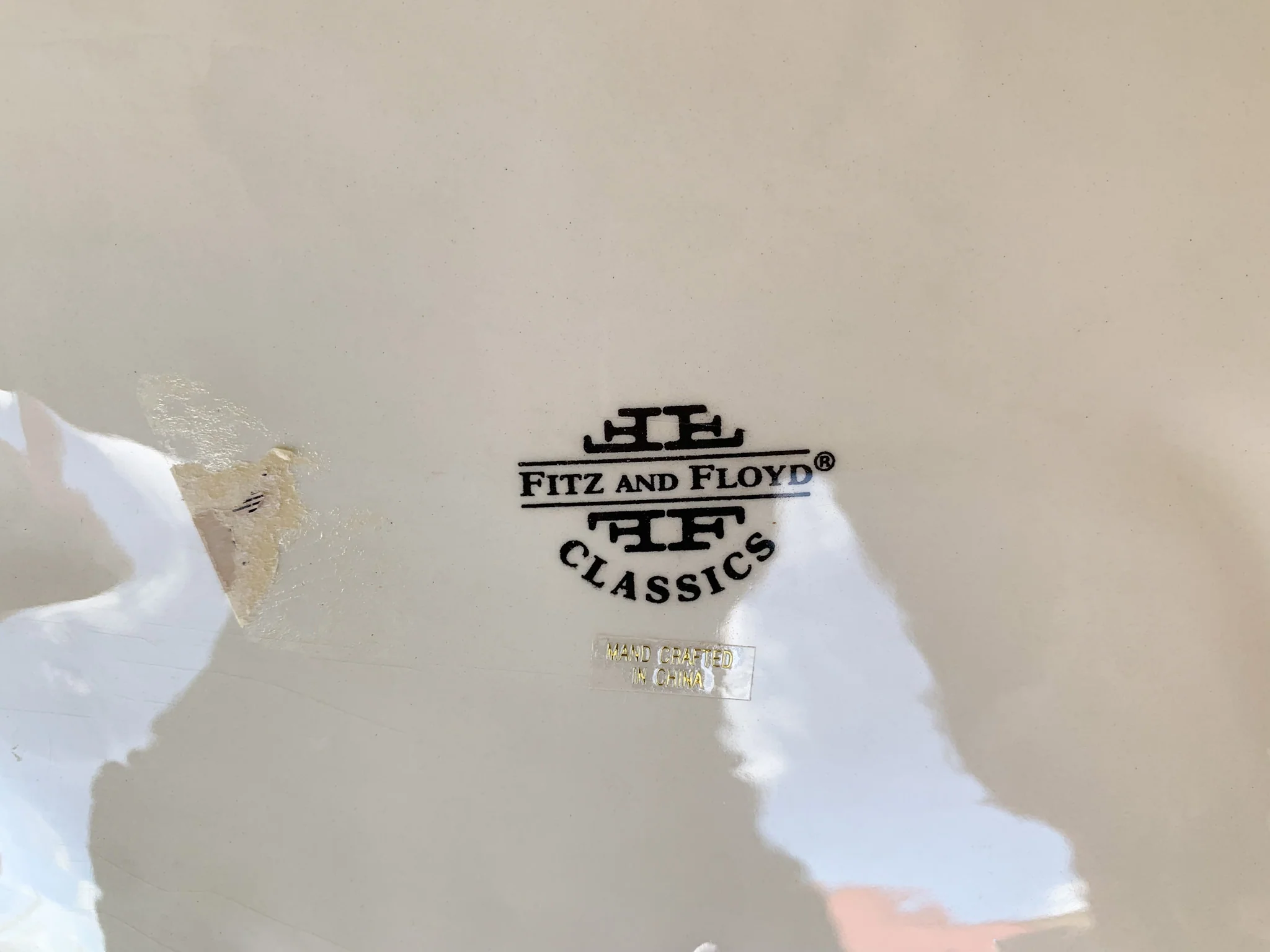 Set of Three Fitz and Floyd Oceana Platters - Image 3