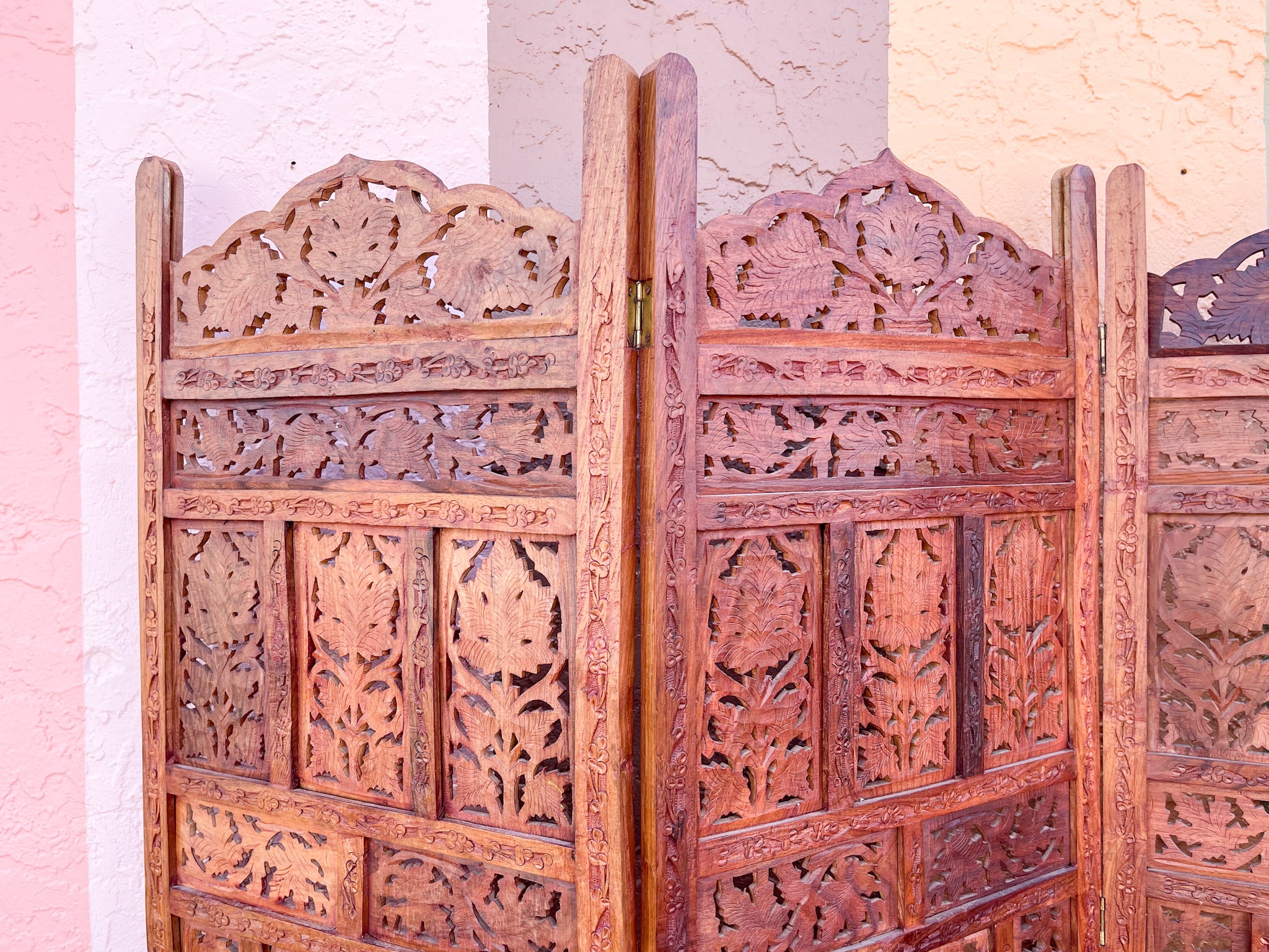 Four Panel Moroccan Screen - Image 3