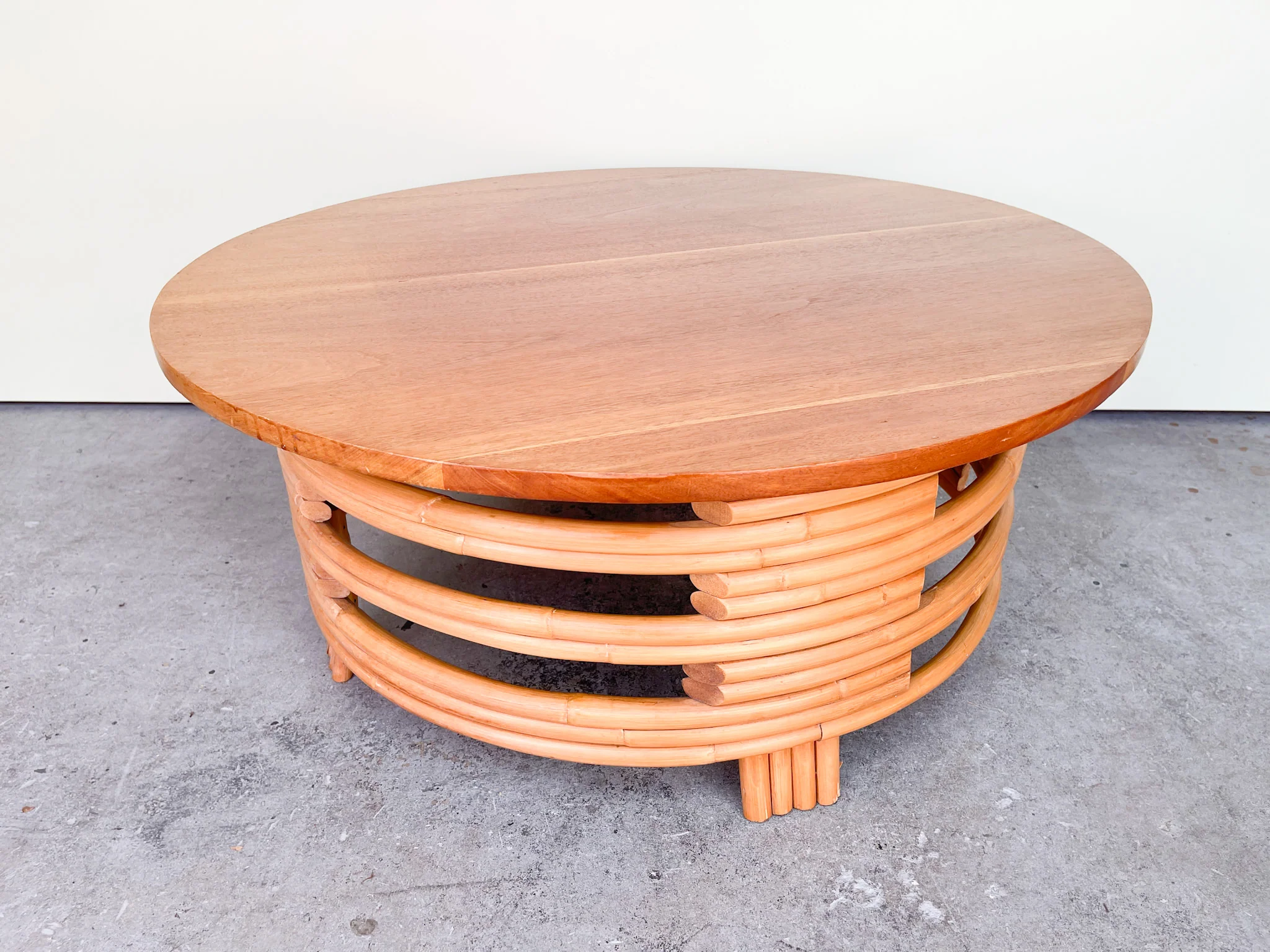 Frankl Style Rattan Coffee Table - Image 2
