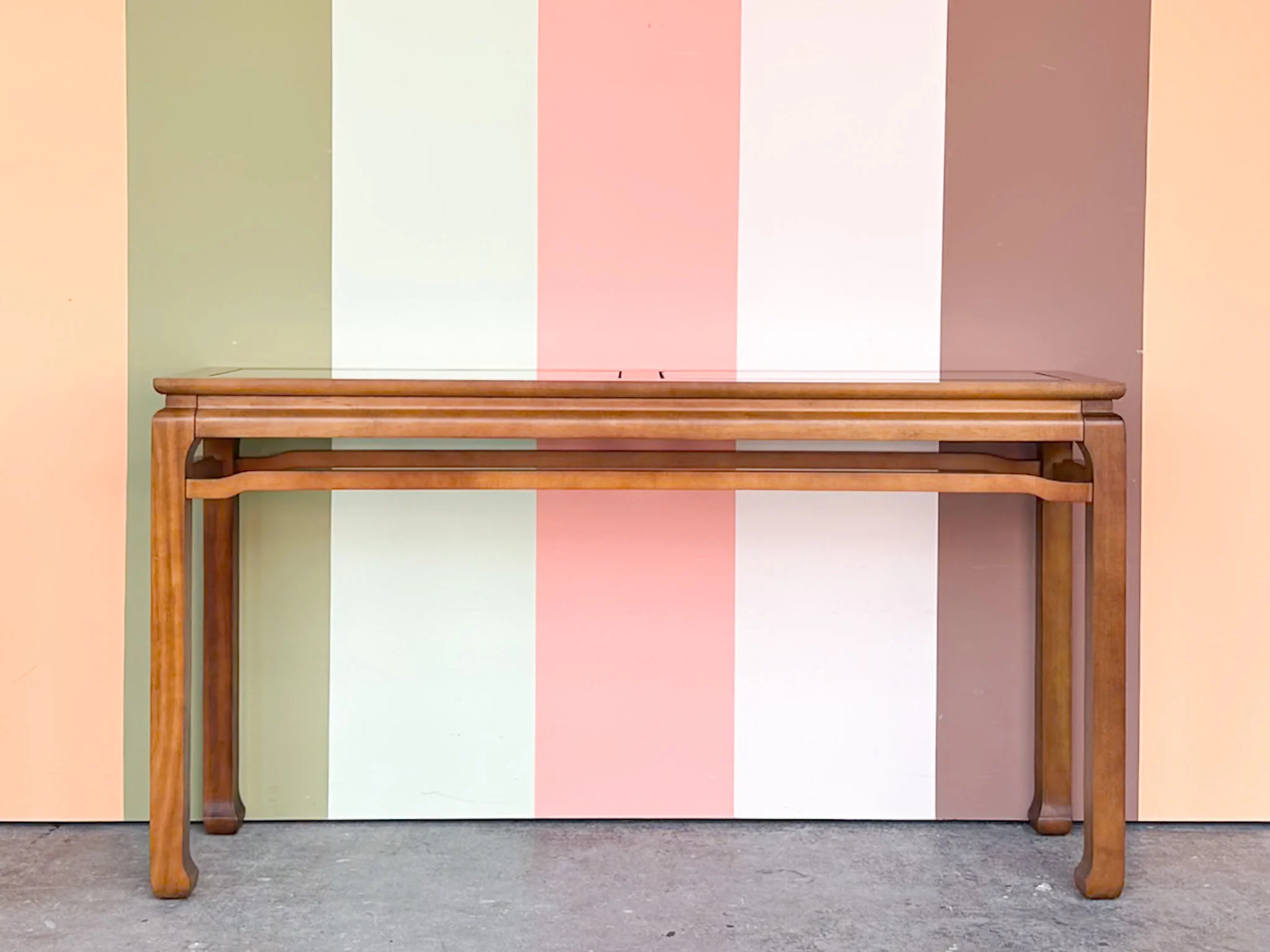 Fretwork Console Table