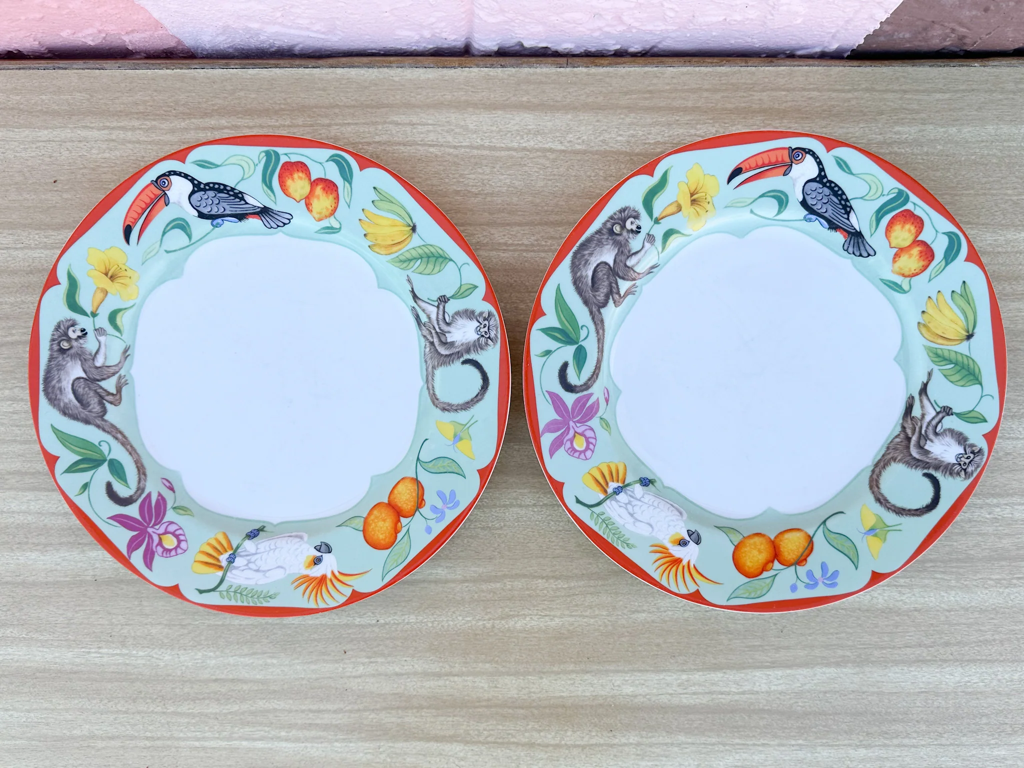 Full Four Piece Set of Lynn Chase Monkey Business China - Image 13