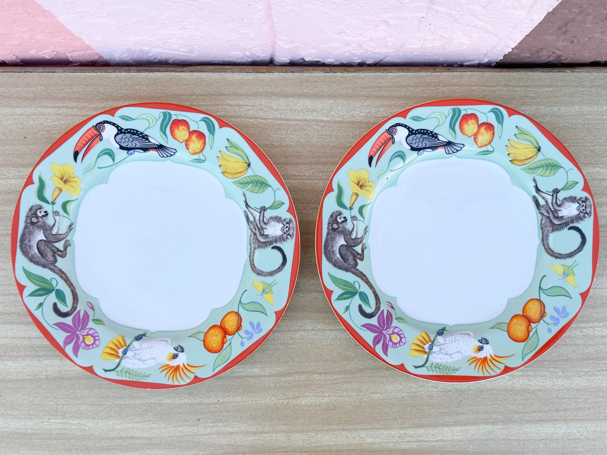 Full Four Piece Set of Lynn Chase Monkey Business China - Image 14