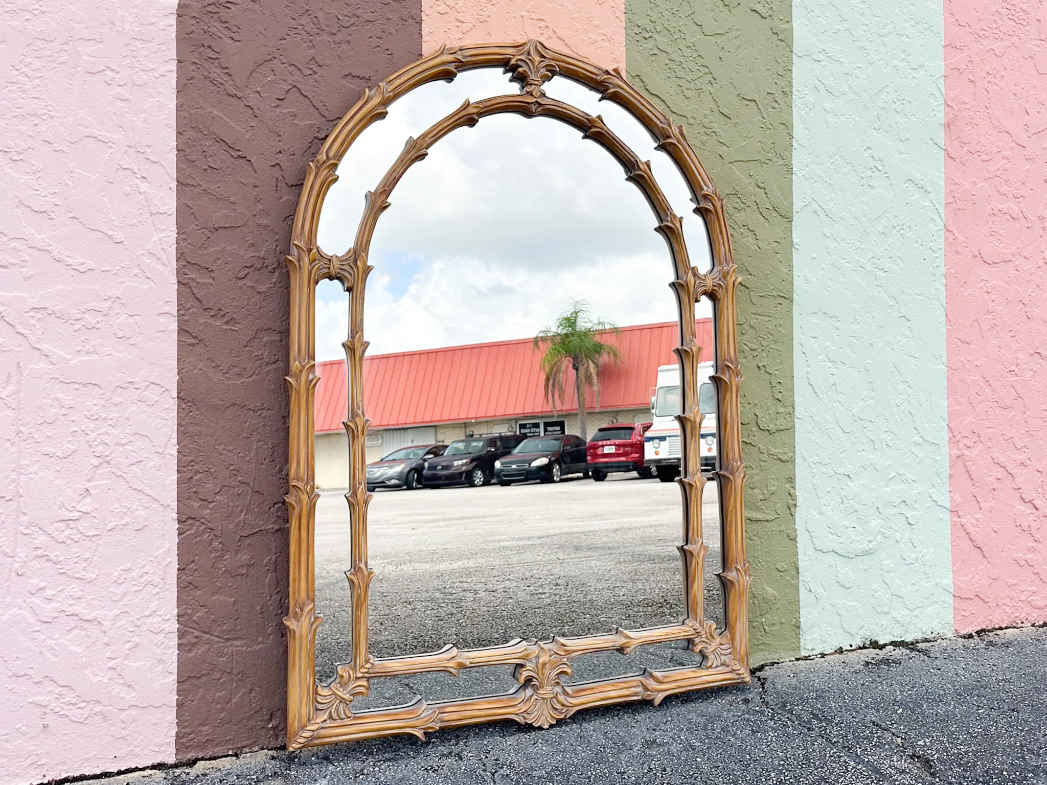 Gampel Stoll Palm Frond Mirror - Image 3