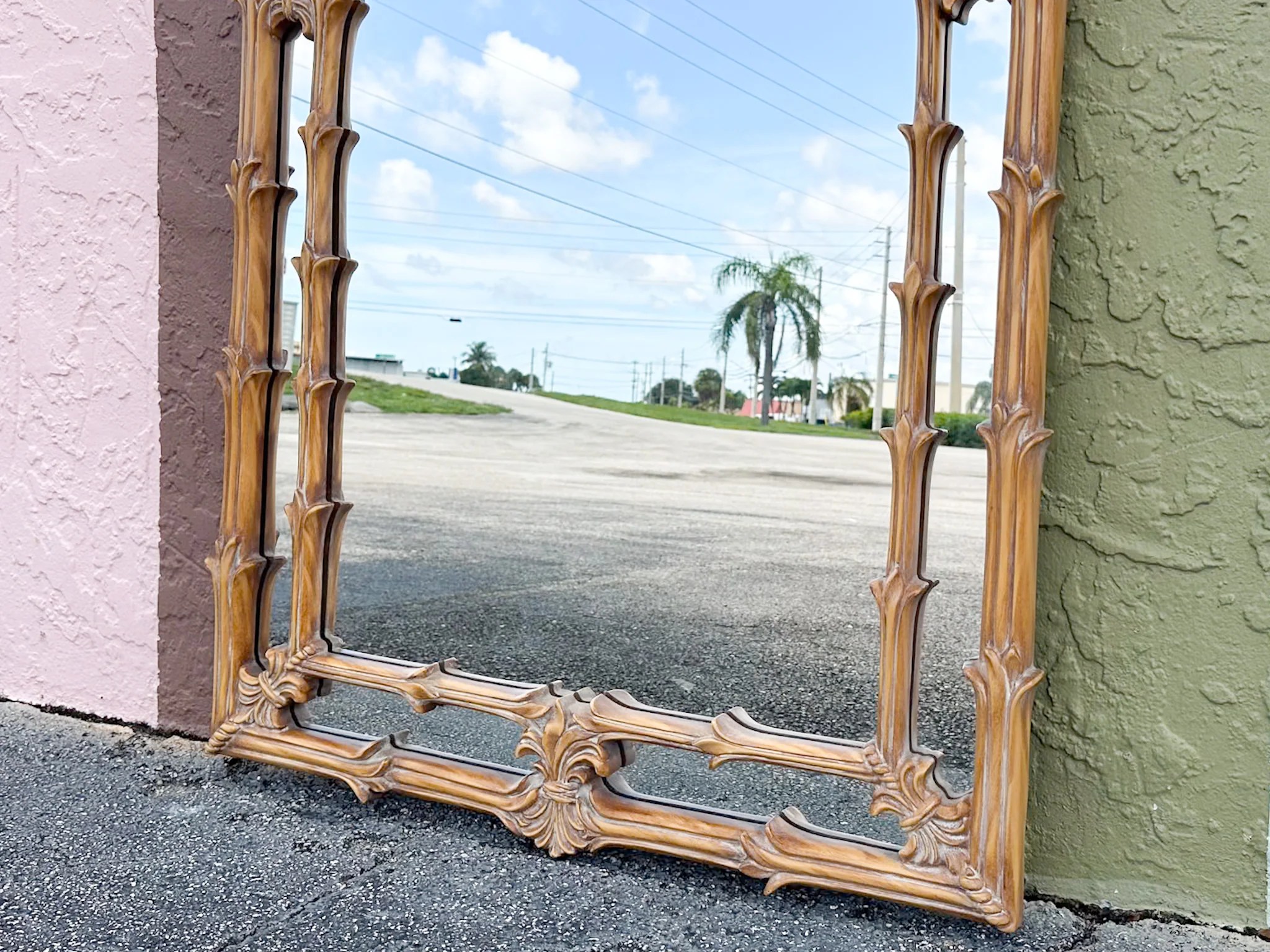 Gampel Stoll Palm Frond Mirror - Image 4